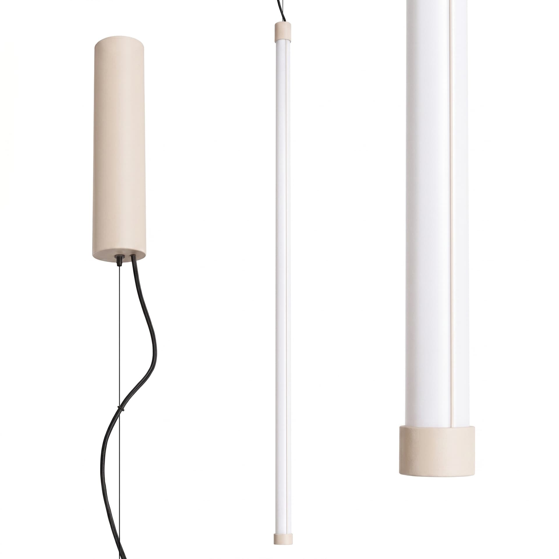 Pendant lamp TRANG 100 cm, beige, Thoro - 311874