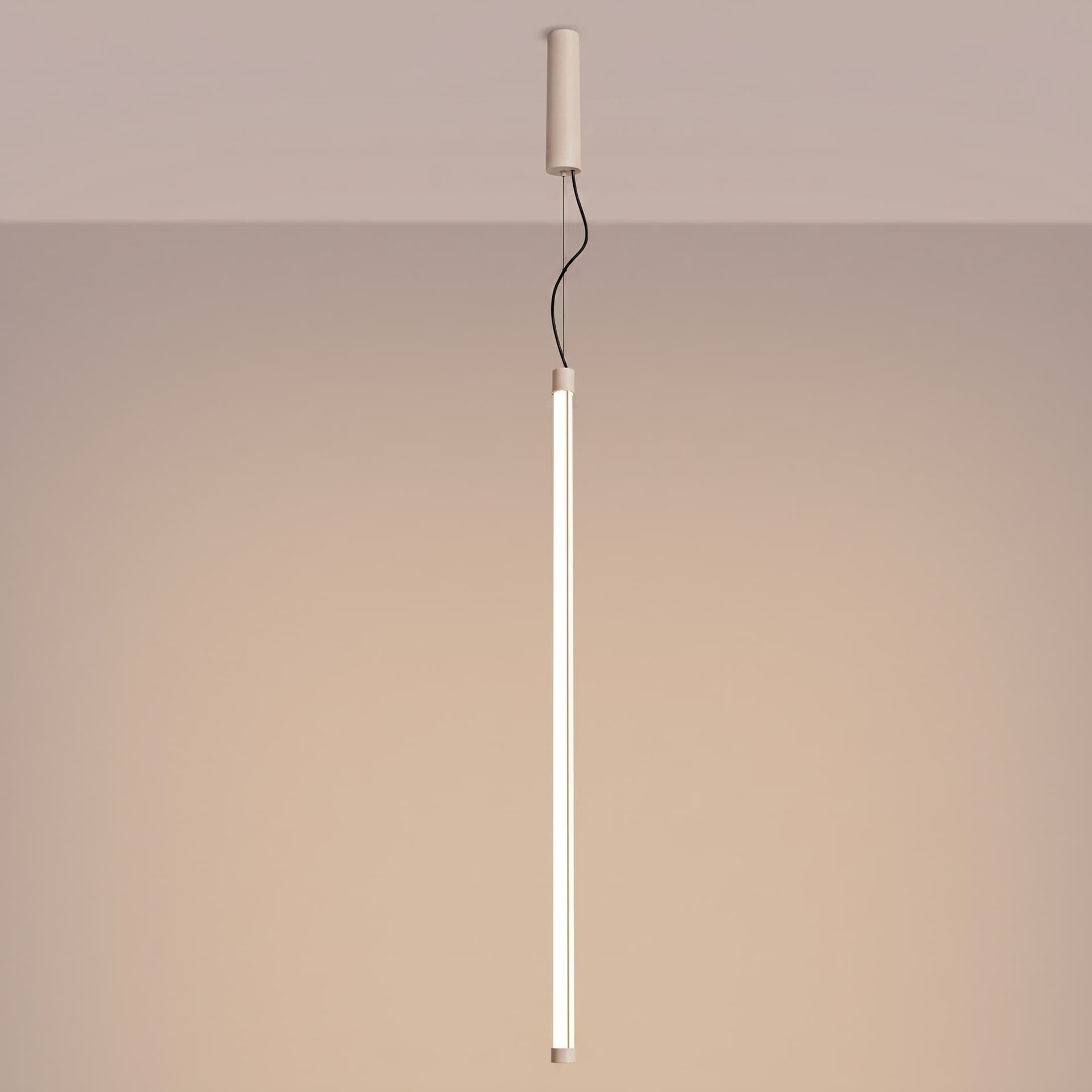 Pendant lamp TRANG 100 cm, beige, Thoro - 311877