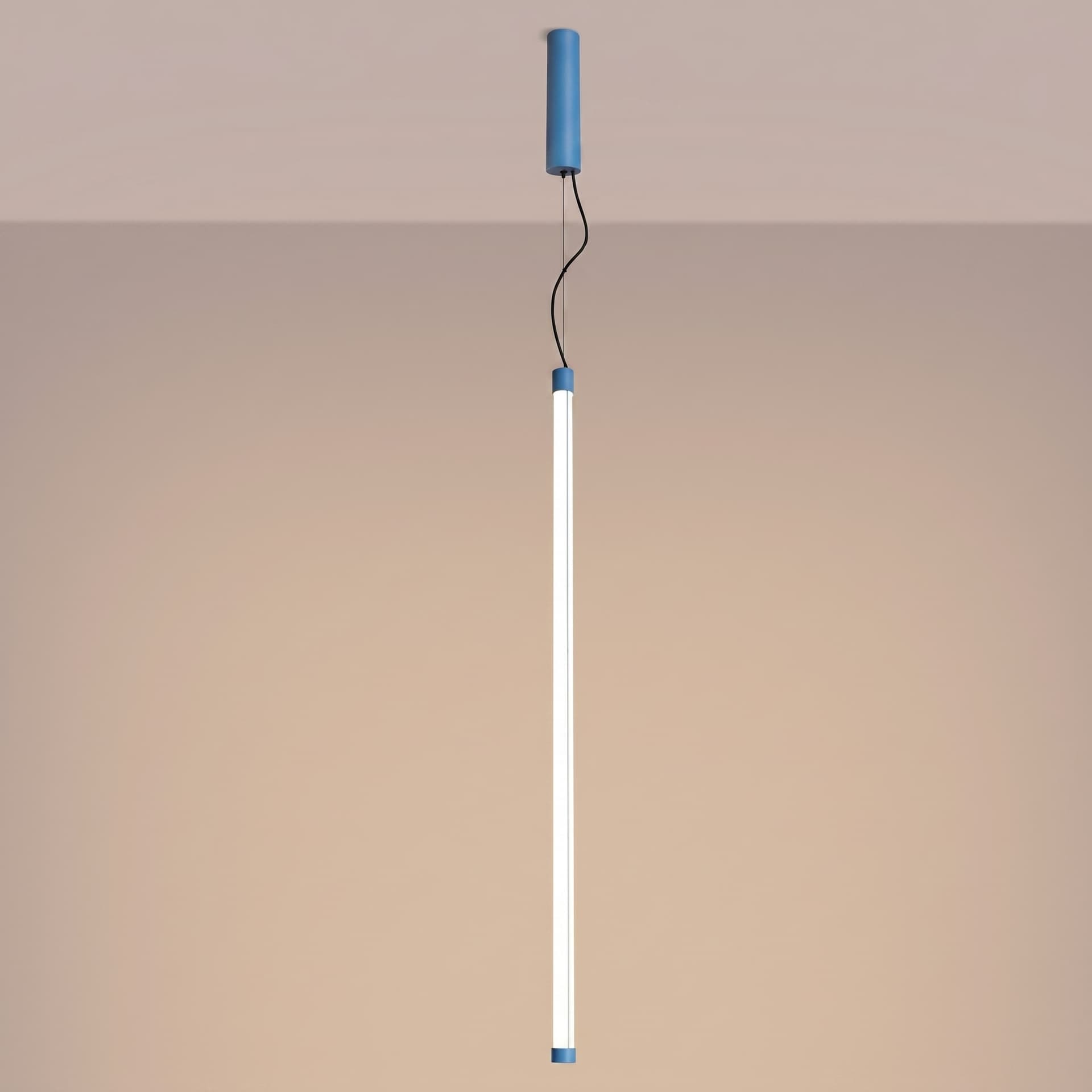 Pendant lamp TRANG 100 cm, blue, Thoro - 311859