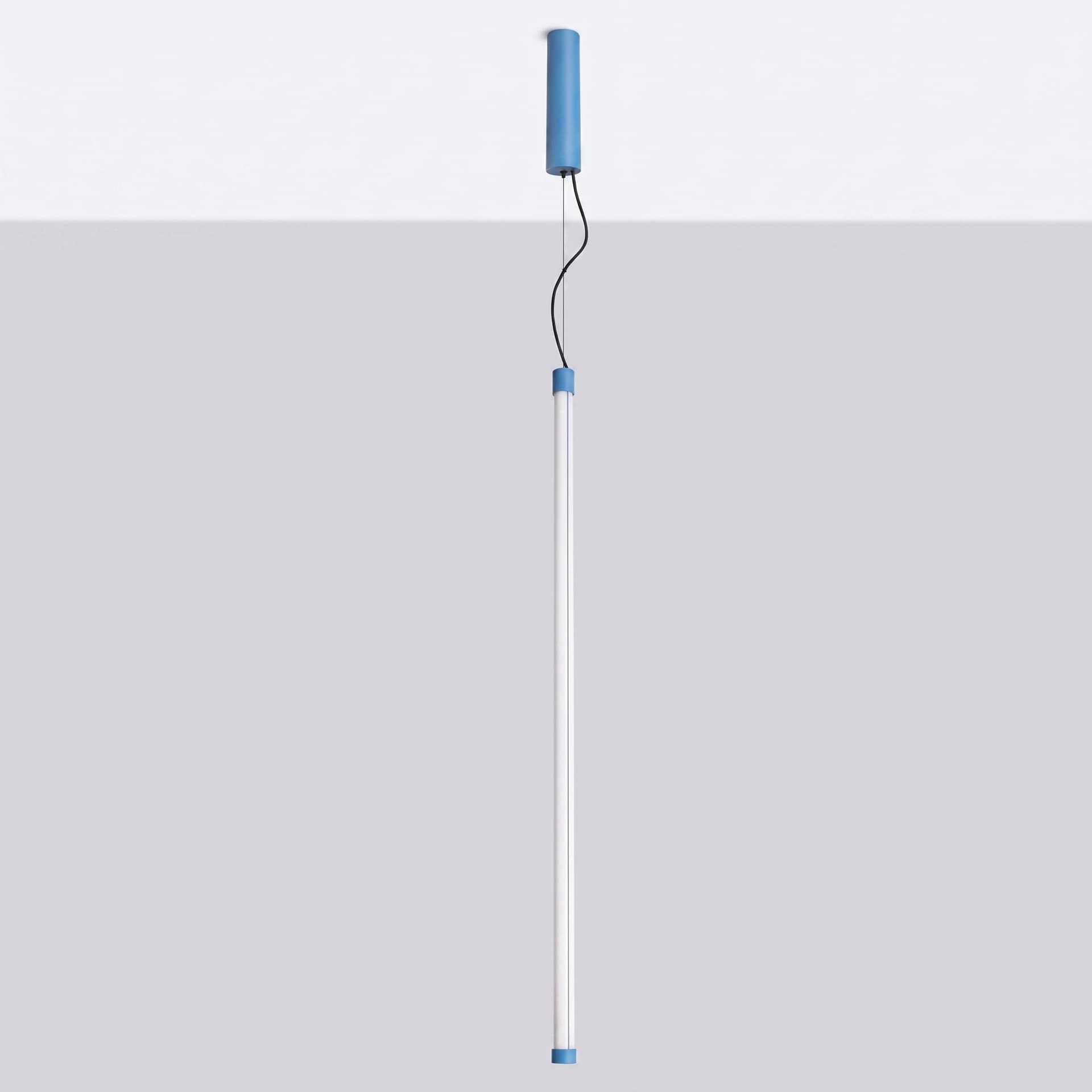 Pendant lamp TRANG 100 cm, blue, Thoro - 311858