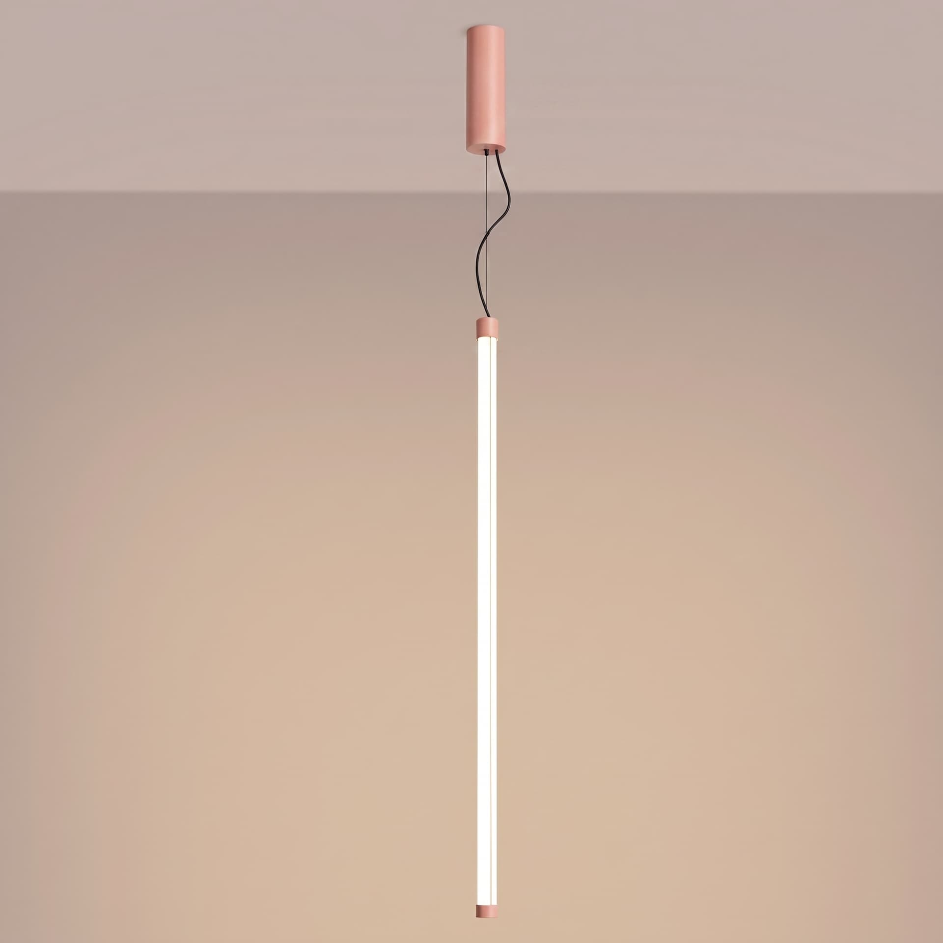 Pendant lamp TRANG 100 cm, peach, Thoro - 311850