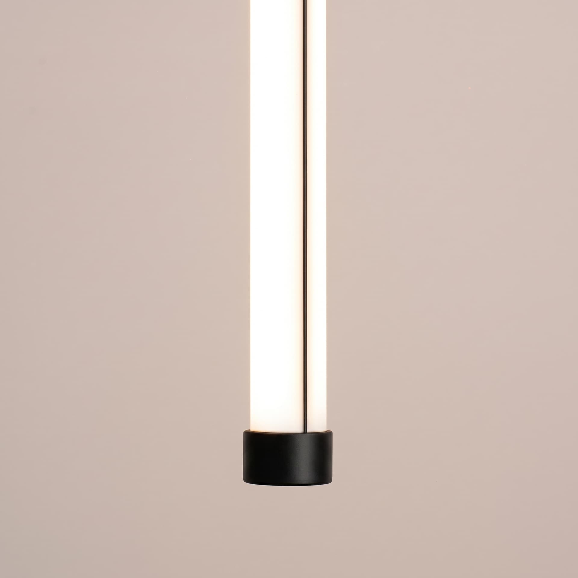 Pendant lamp TRANG 100 cm, black and white, Thoro - 311833