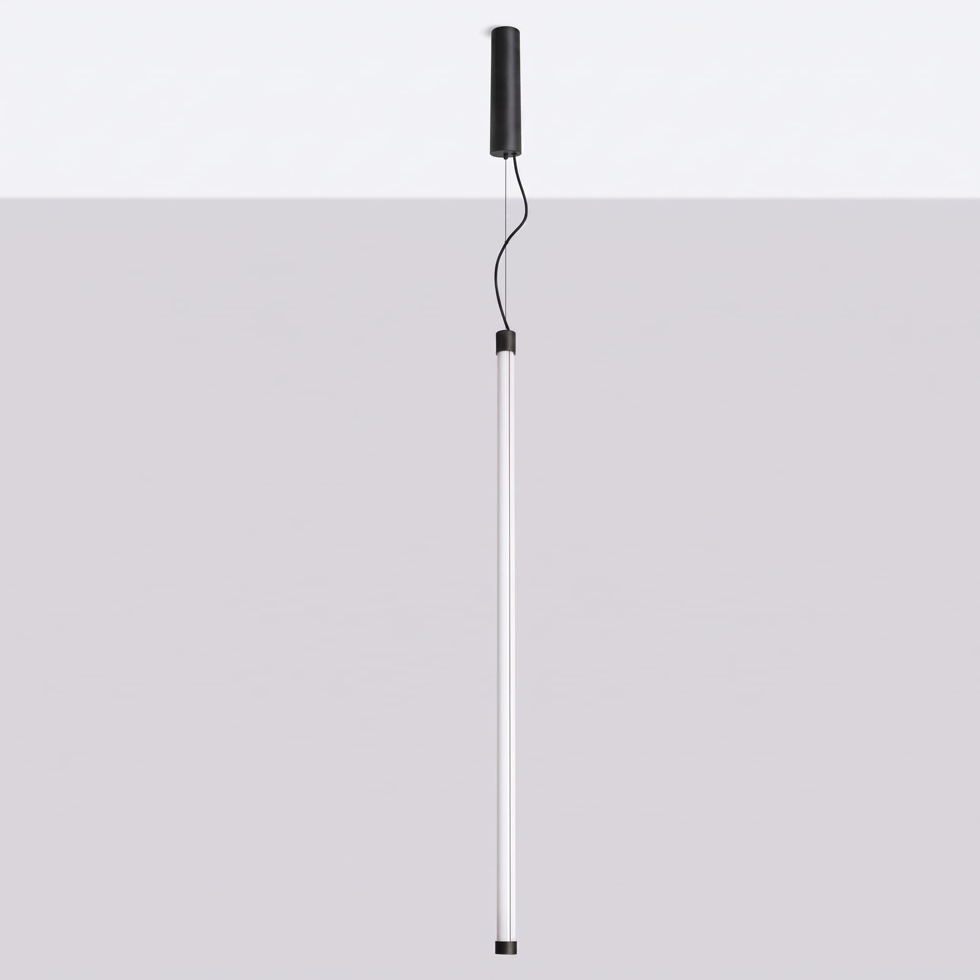 Pendant lamp TRANG 100 cm, black and white, Thoro - 311831