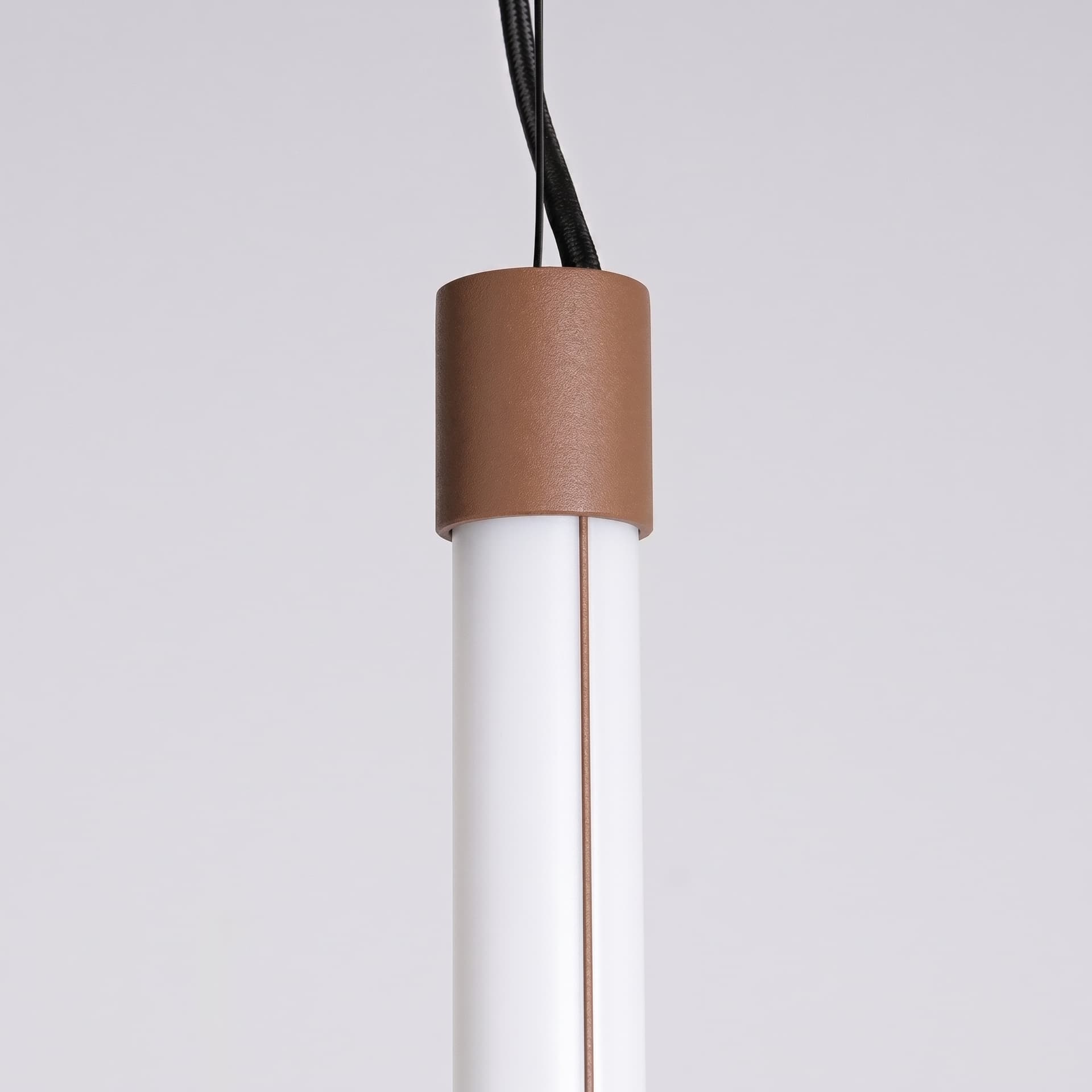 Pendant lamp TRANG 100 cm, mocha, white, black, Thoro - 312780