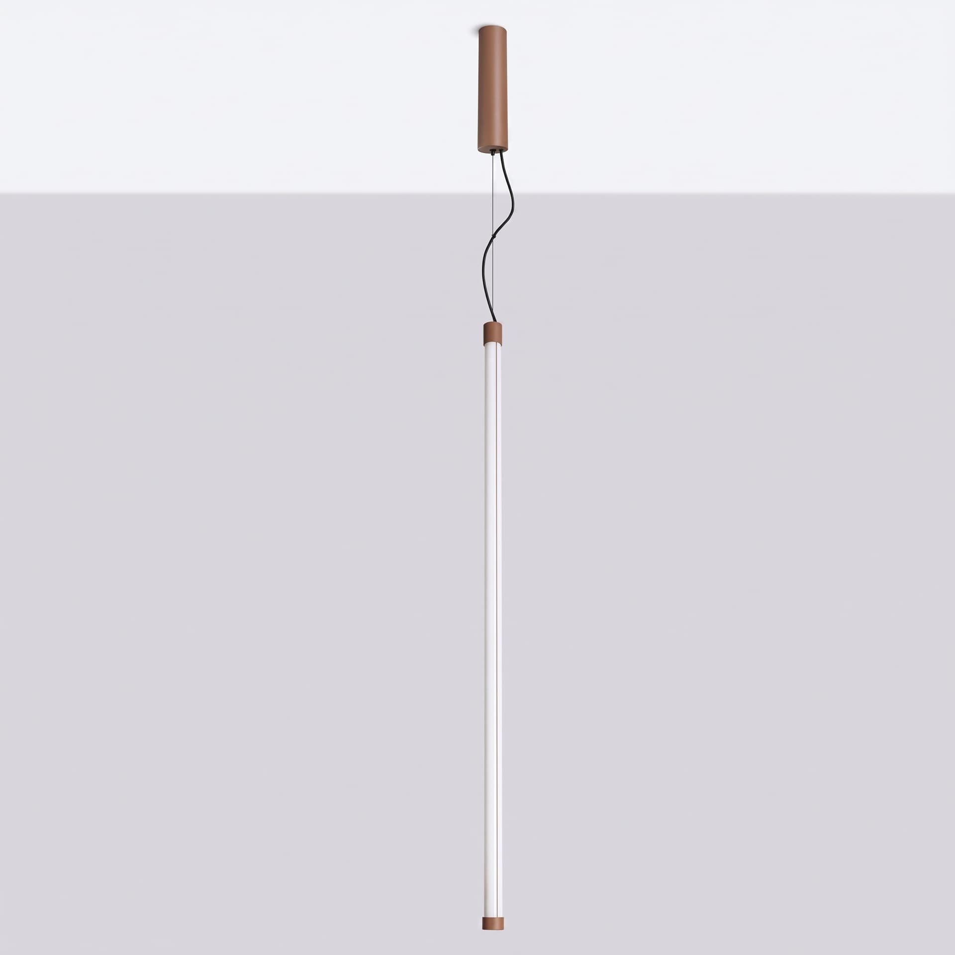 Pendant lamp TRANG 100 cm, mocha, white, black, Thoro - 312777