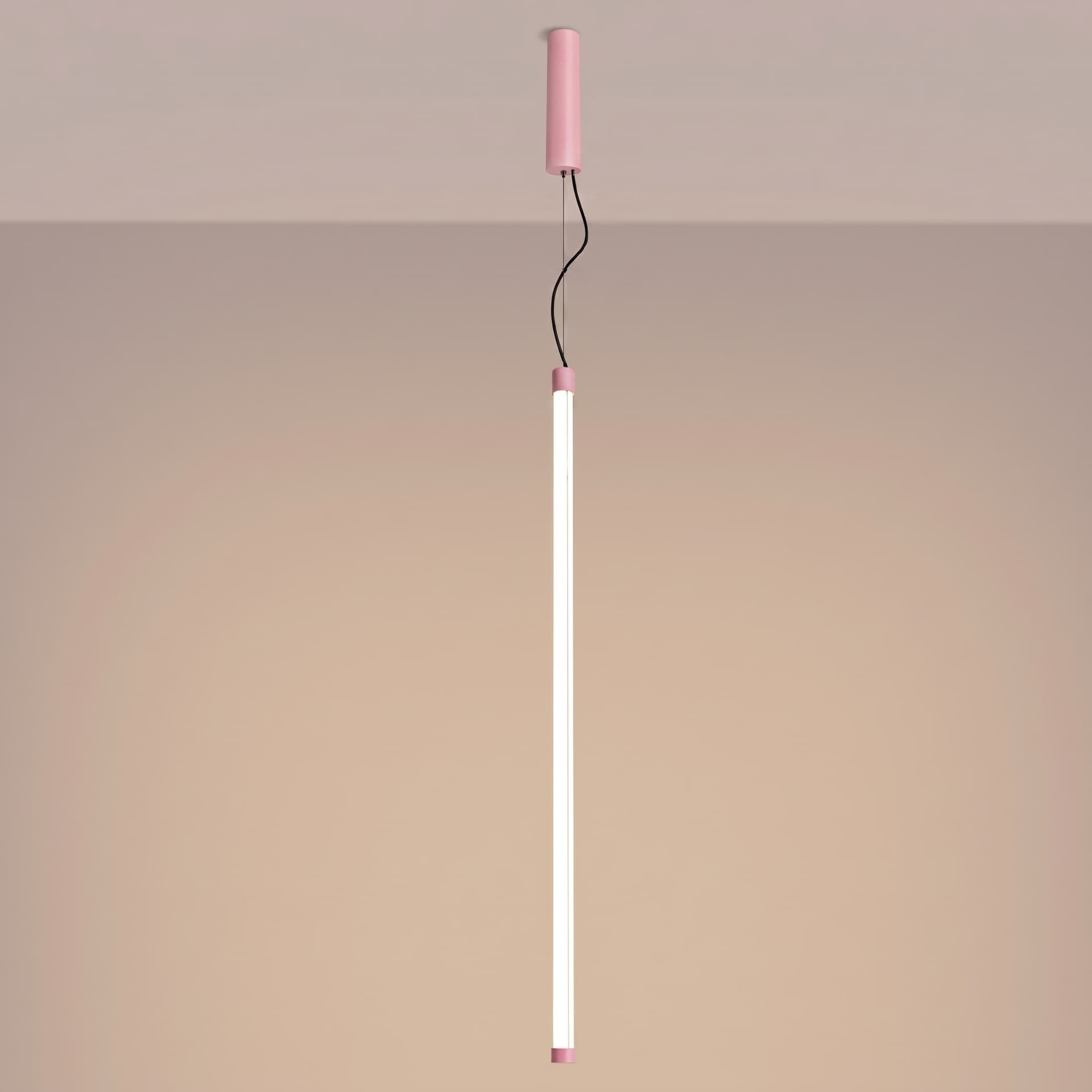Pendant lamp TRANG 100 cm, pink, Thoro - 312769