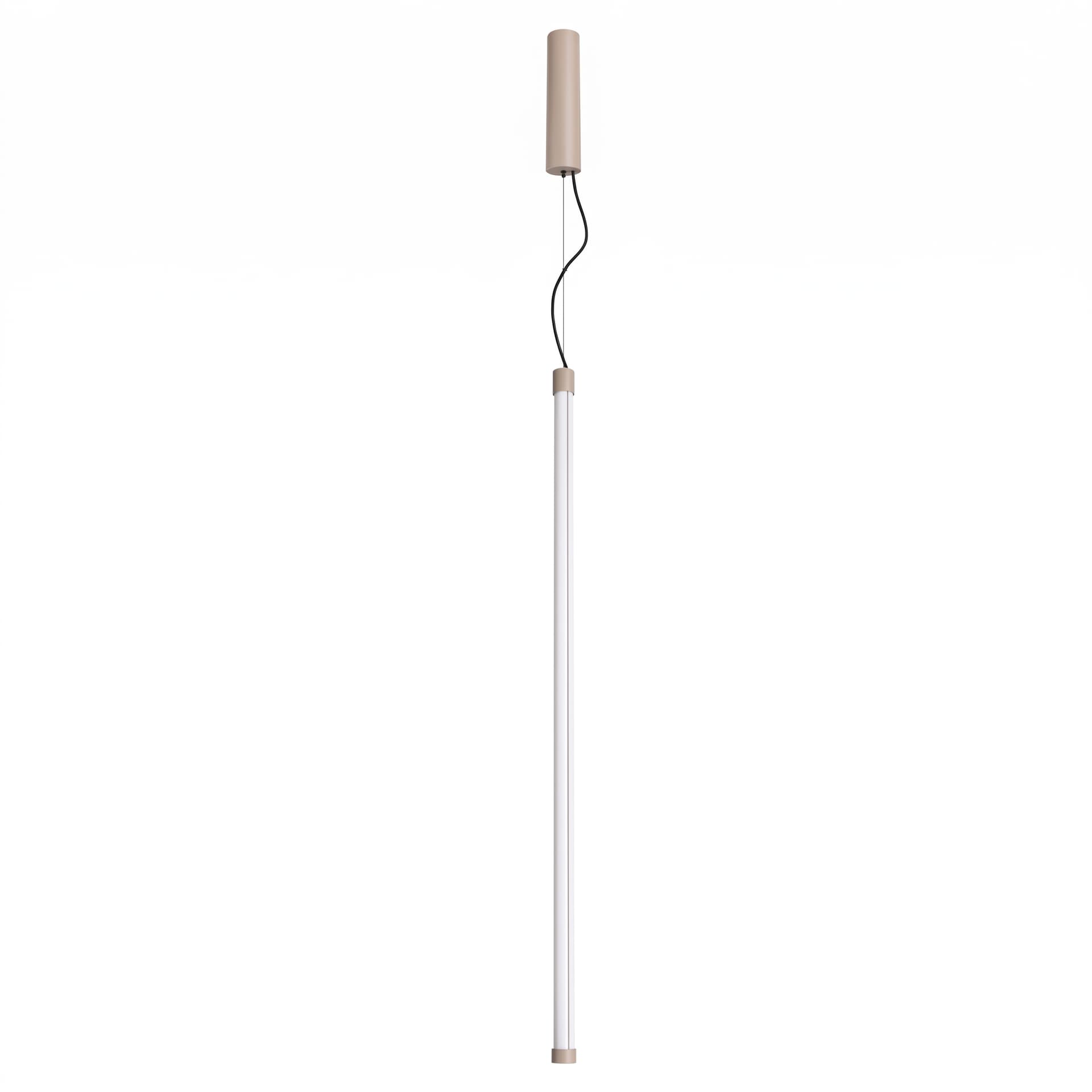 Pendant lamp TRANG 100 cm, taupe, Thoro
