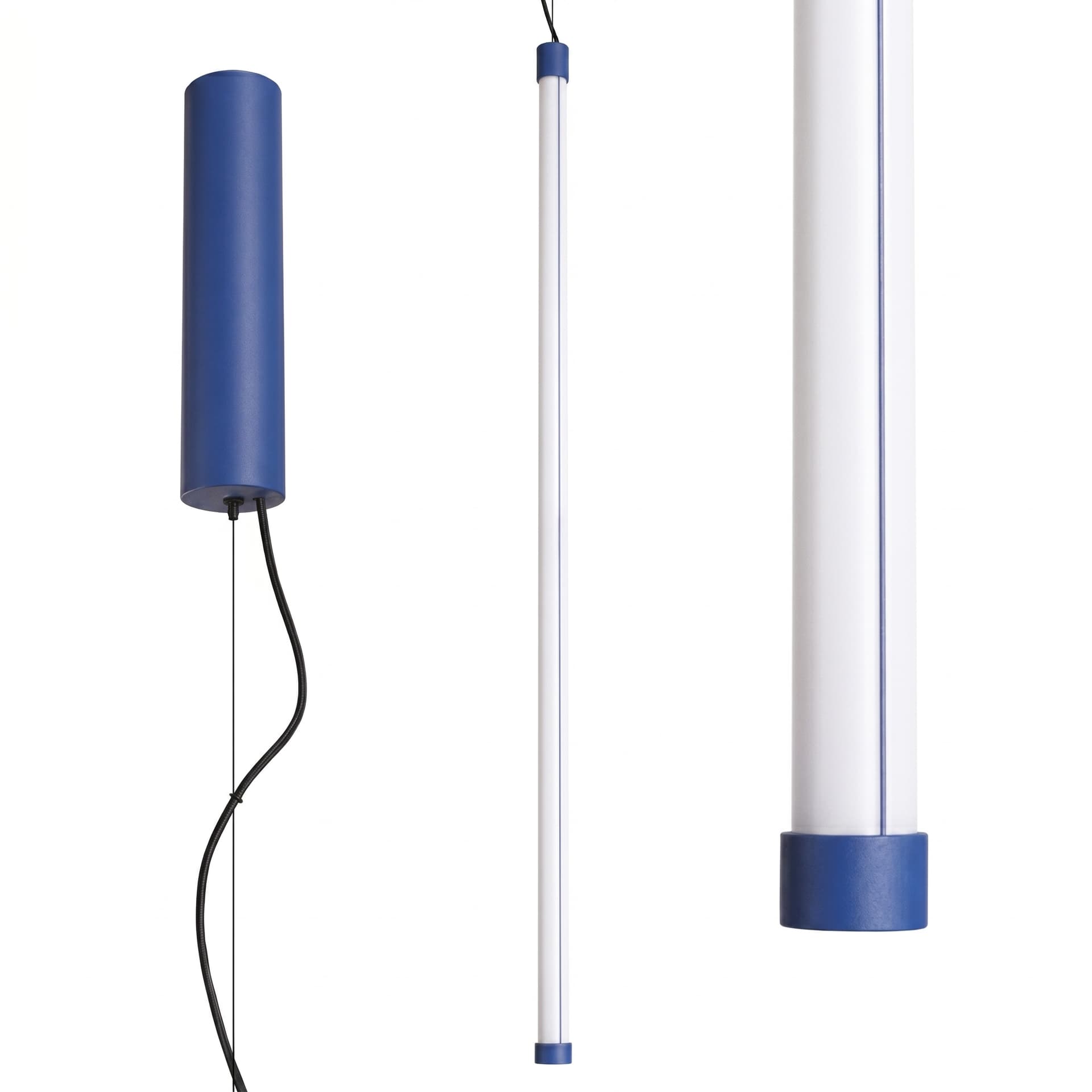 Pendant lamp TRANG 100 cm, ultramarine, Thoro - 312748