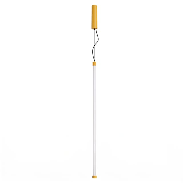 Pendant lamp TRANG 100 cm, yellow, Thoro - DIMENSION