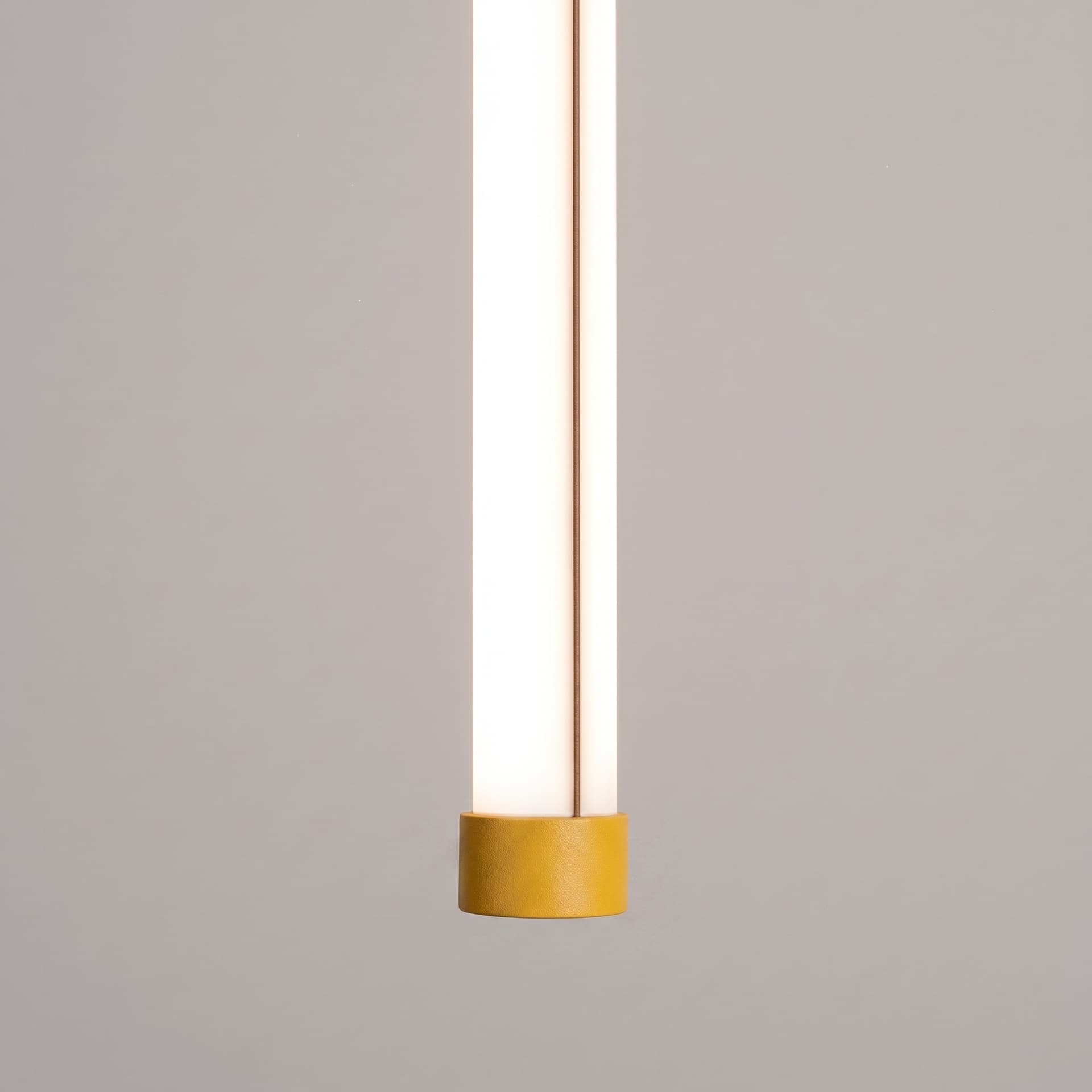 Pendant lamp TRANG 100 cm, yellow, Thoro - 312734