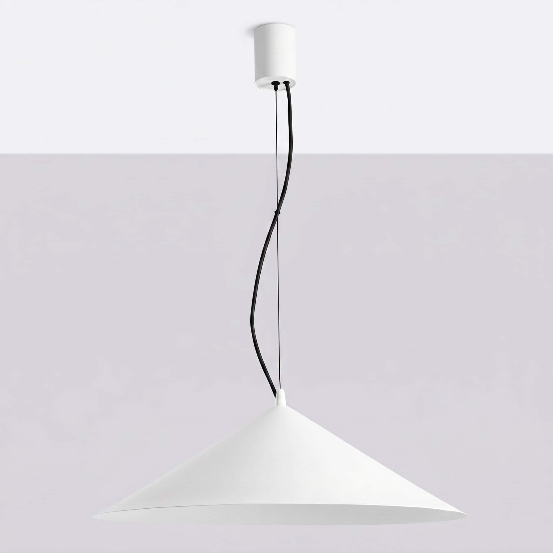 Pendant lamp FINT white, Thoro - 312473