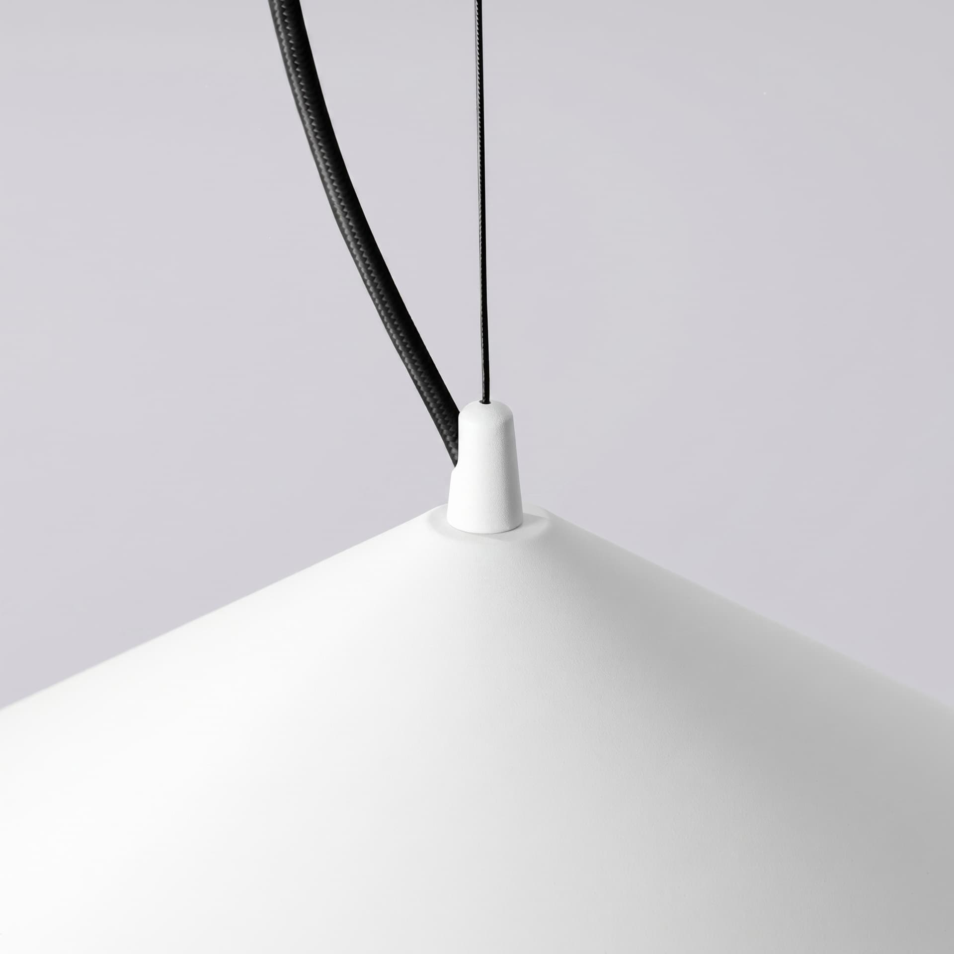 Pendant lamp FINT white, Thoro - 312478