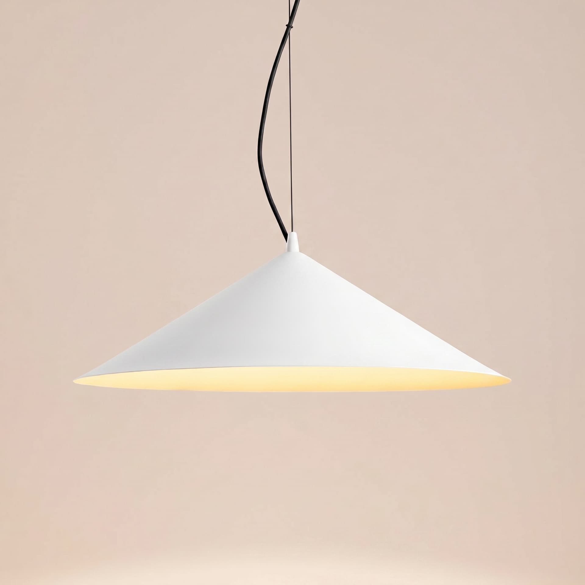 Pendant lamp FINT white, Thoro - 312476