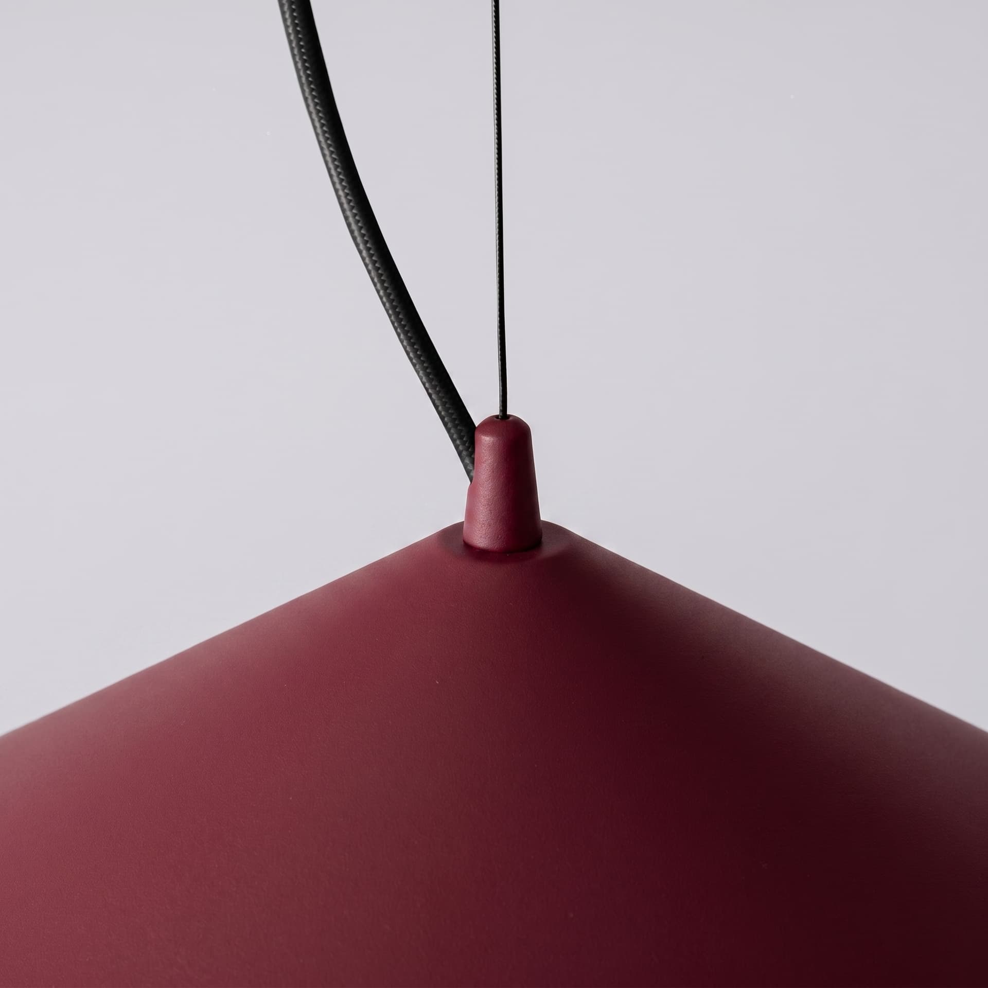 Pendant lamp FINT burgundy, Thoro - 312445