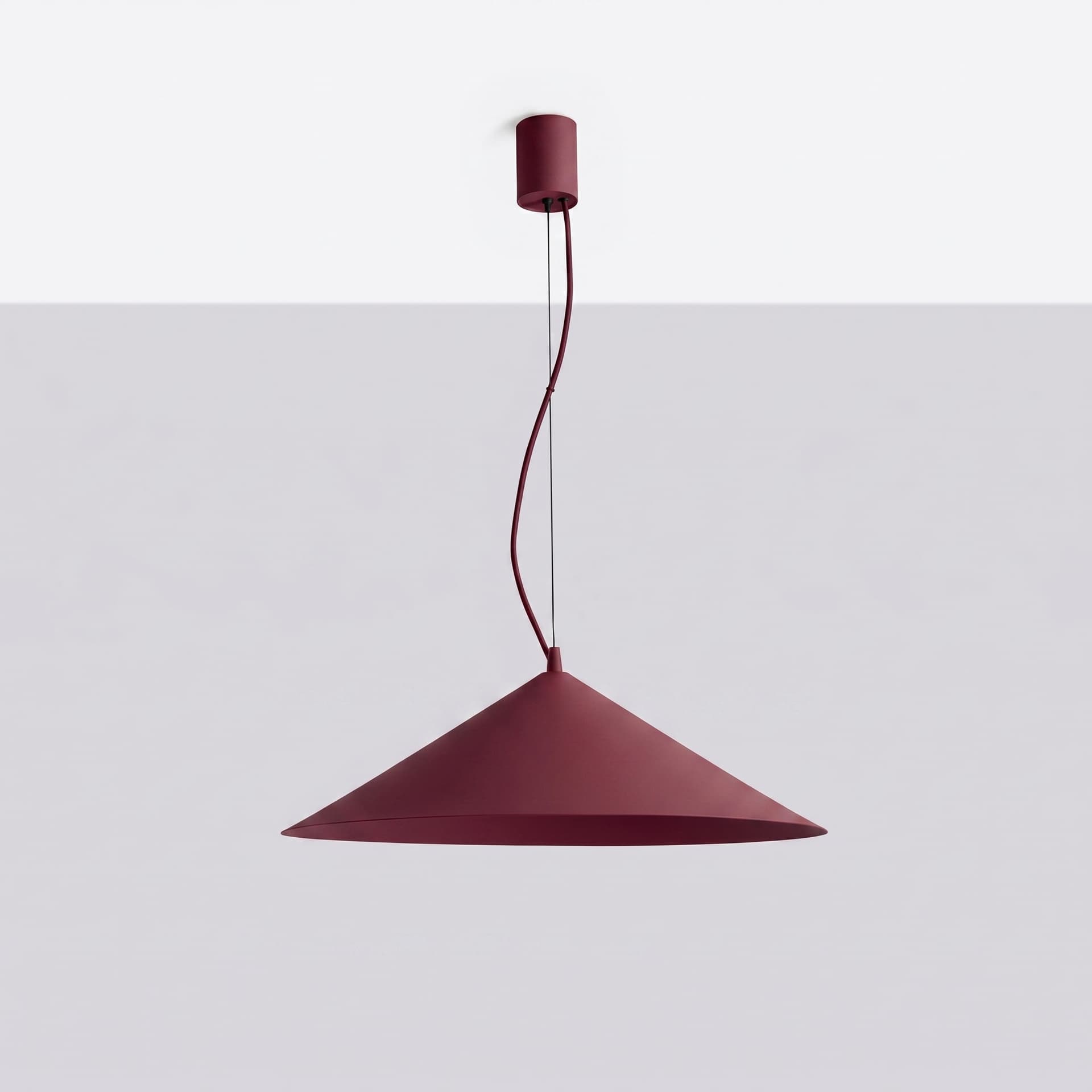 Pendant lamp FINT burgundy, Thoro - 312440