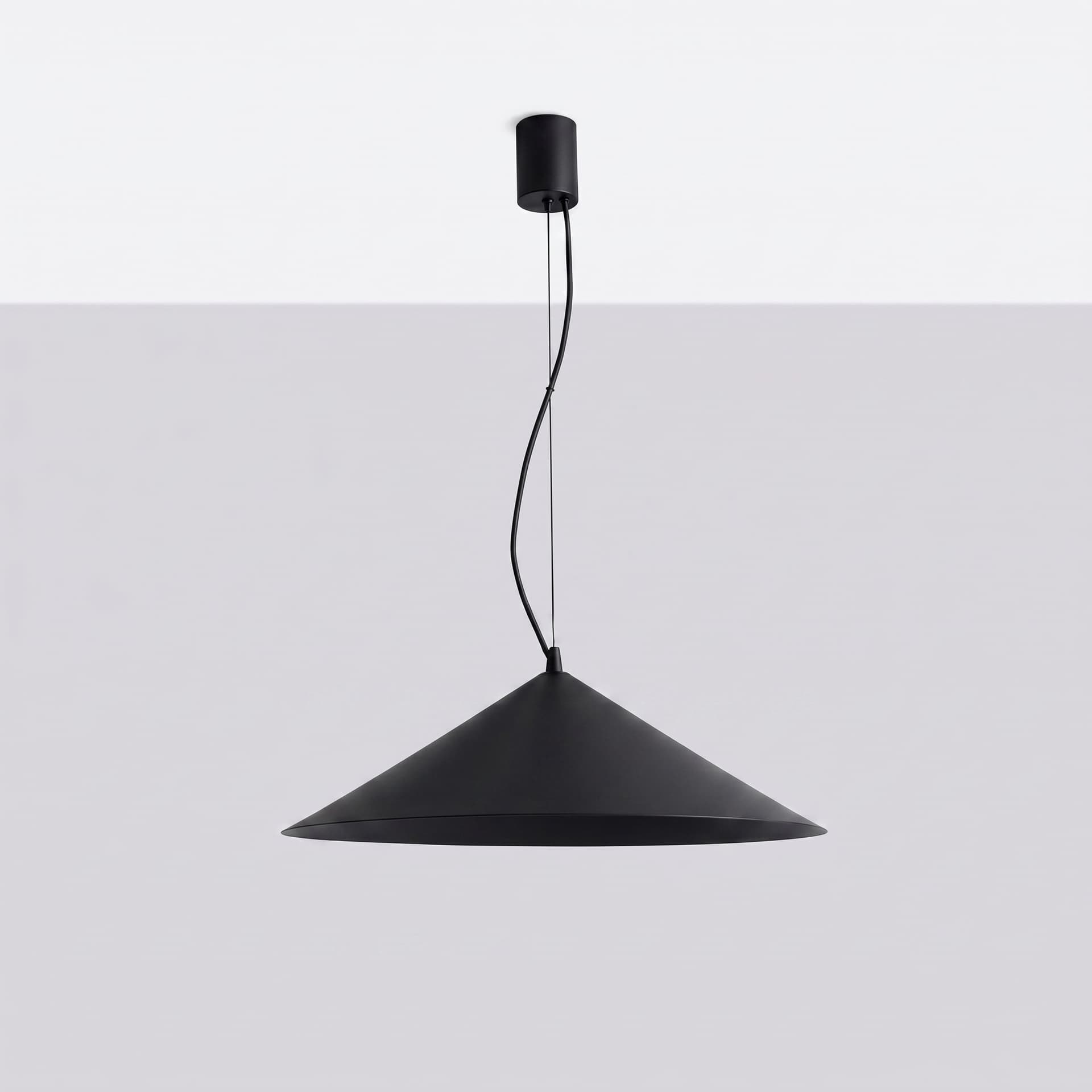 Pendant lamp FINT black, Thoro - 312429