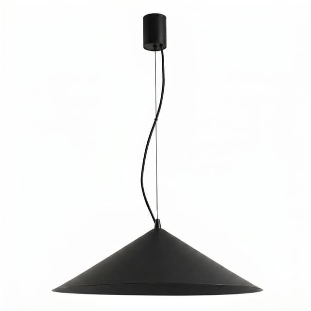Pendant lamp FINT black, Thoro - DIMENSION