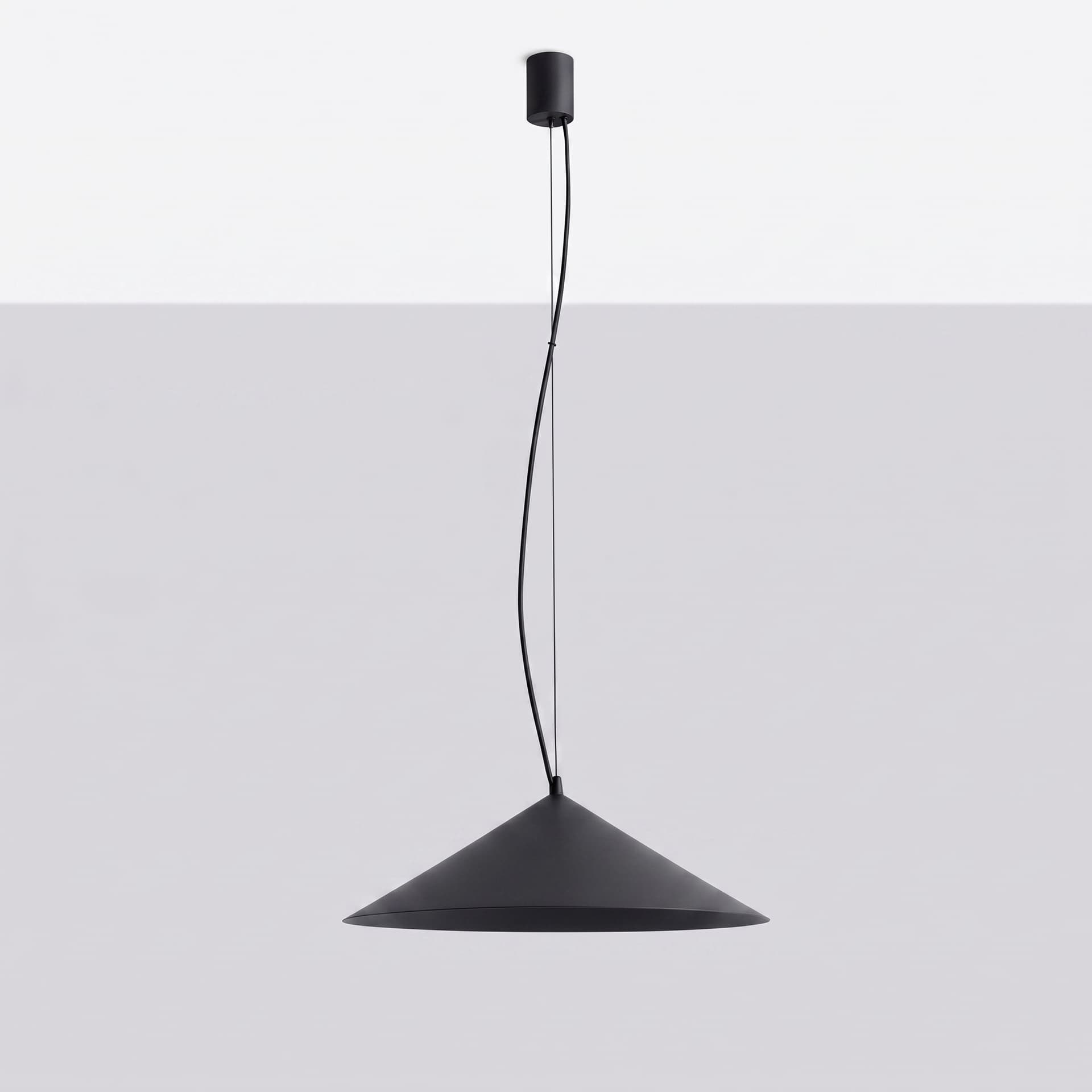 Pendant lamp FINT black, Thoro - 312436