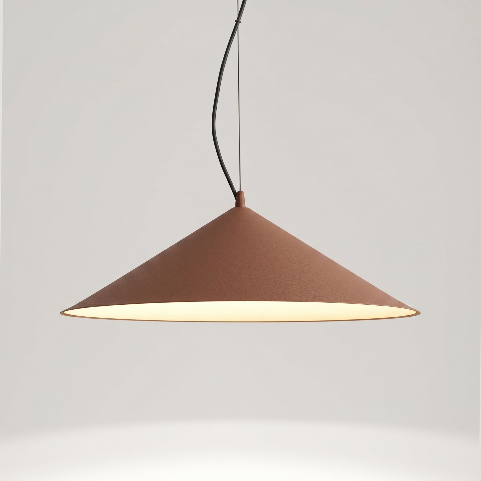 Pendant lamp FINT, mocha black, Thoro - 312410