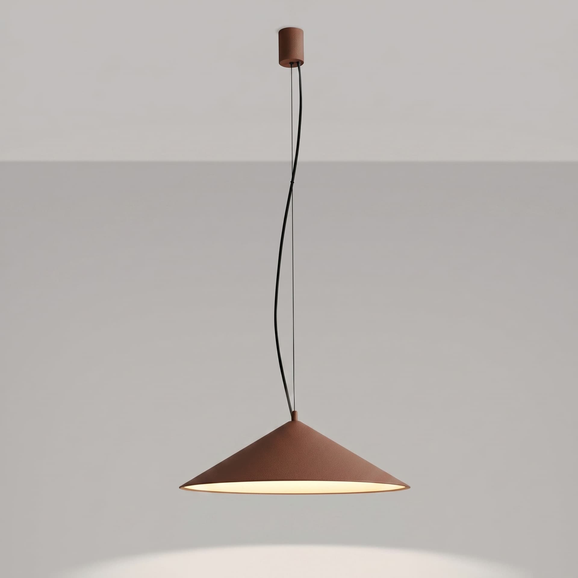 Pendant lamp FINT, mocha black, Thoro - 312415