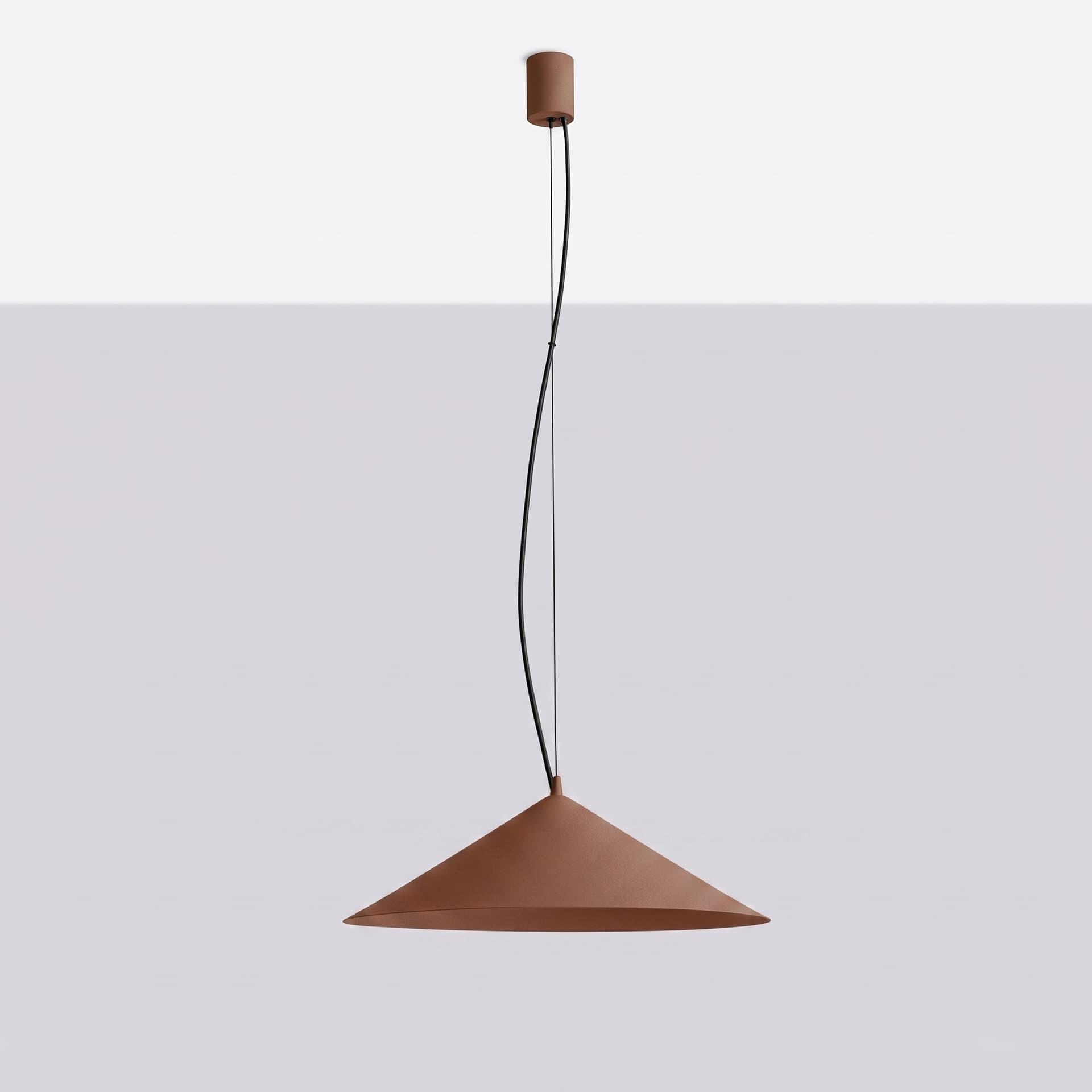 Pendant lamp FINT, mocha black, Thoro - 312414