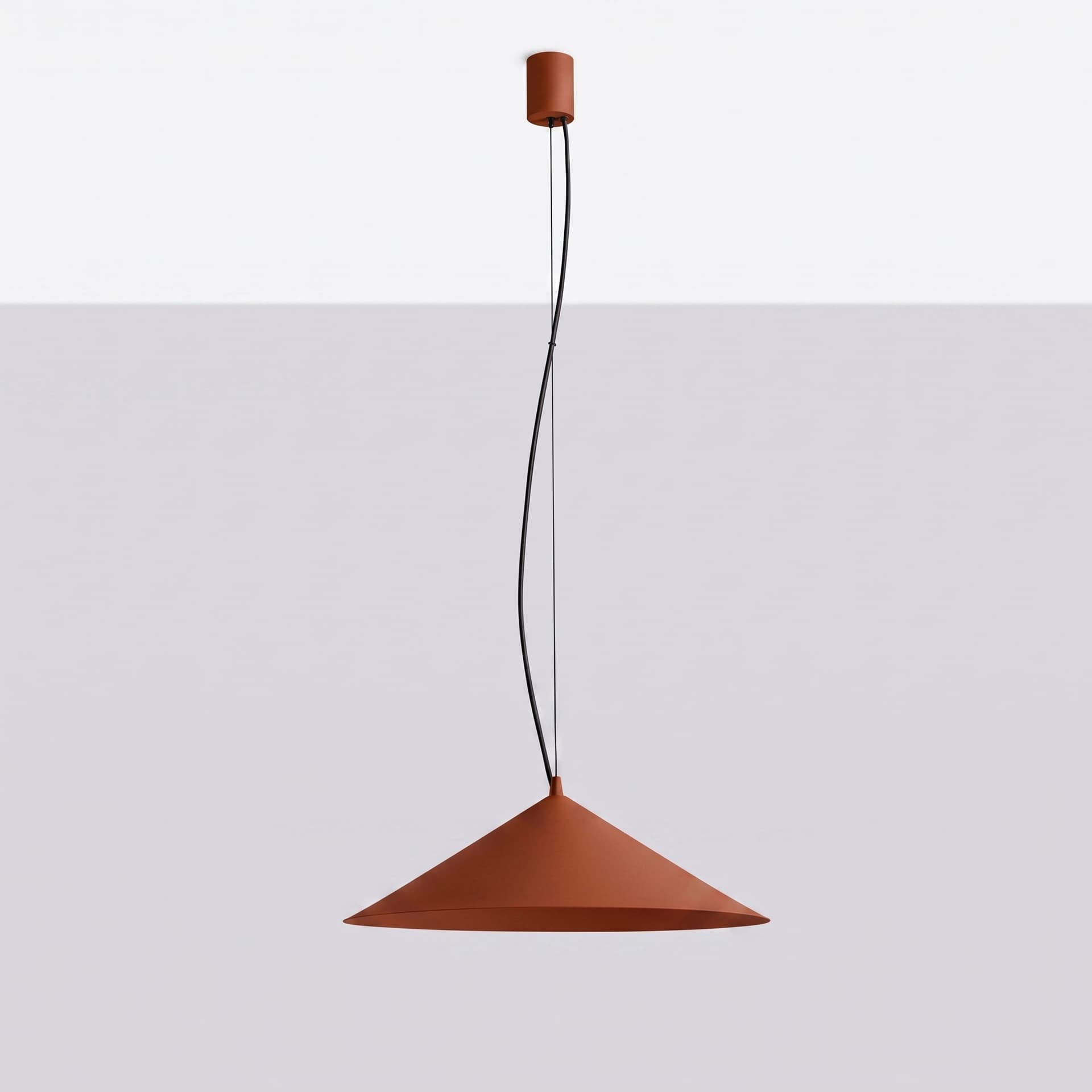 Pendant lamp FINT red ochre, Thoro - 312403