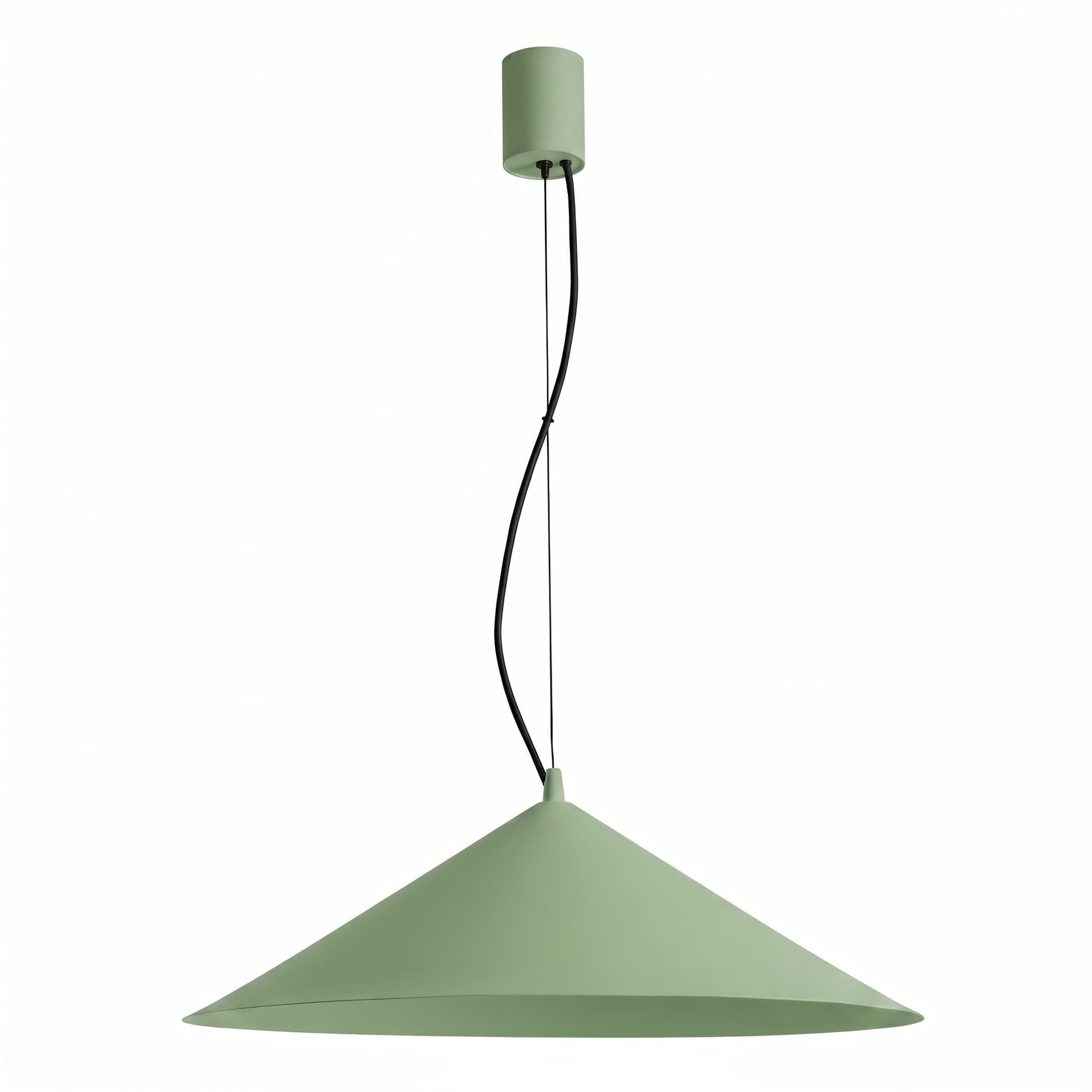 Pendant lamp FINT sage green, Thoro