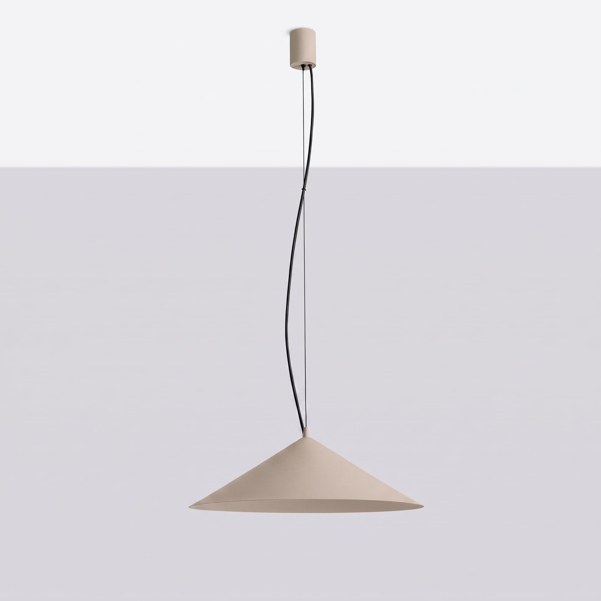 Pendant lamp FINT taupe, Thoro - 312370