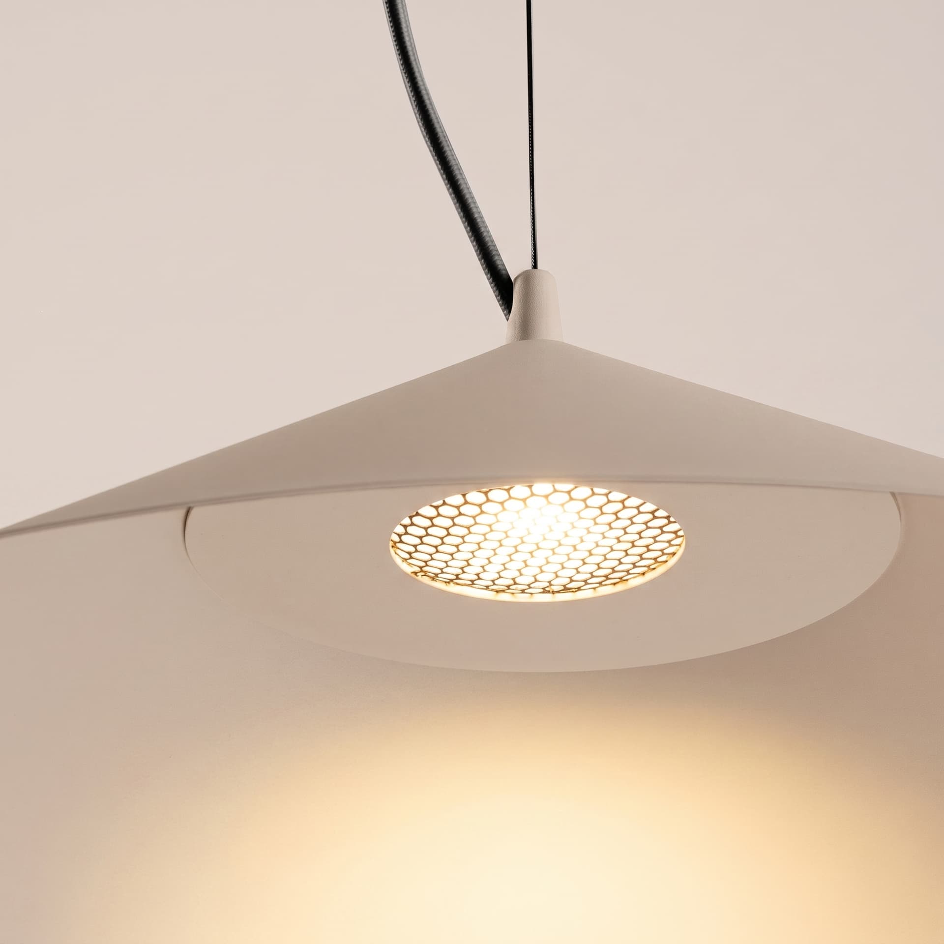 Pendant lamp FINT taupe, Thoro - 312367