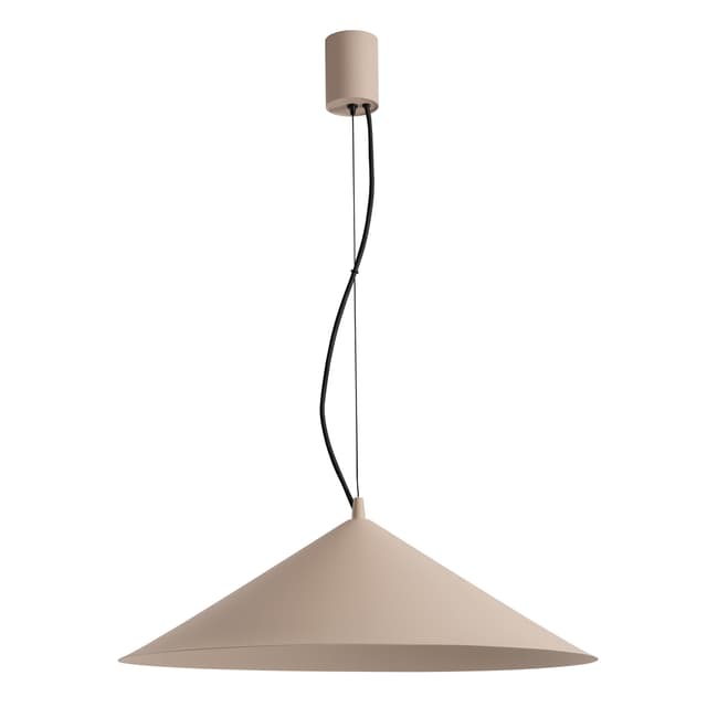 Pendant lamp FINT taupe, Thoro - DIMENSION