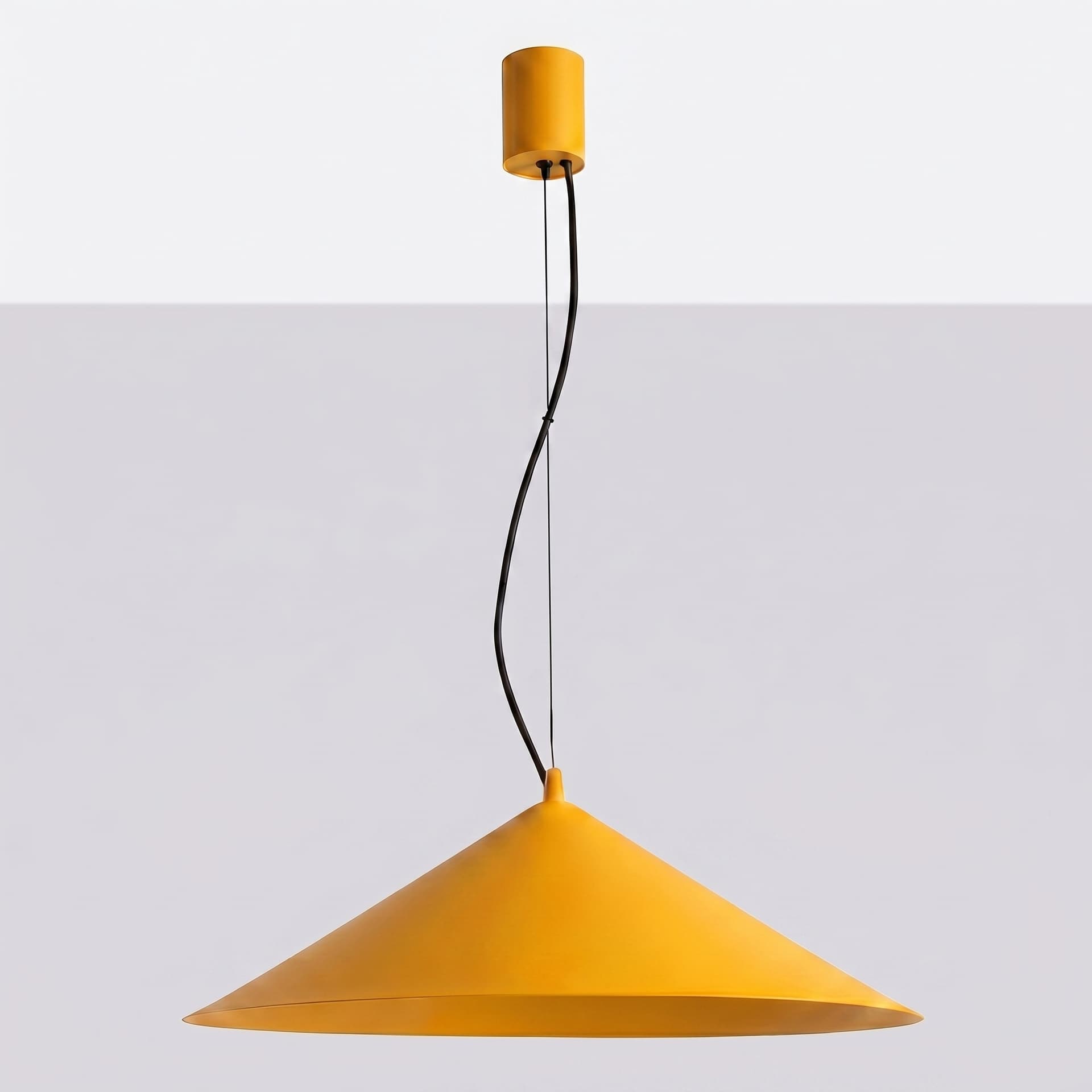 Pendant lamp FINT yellow, Thoro - 312341