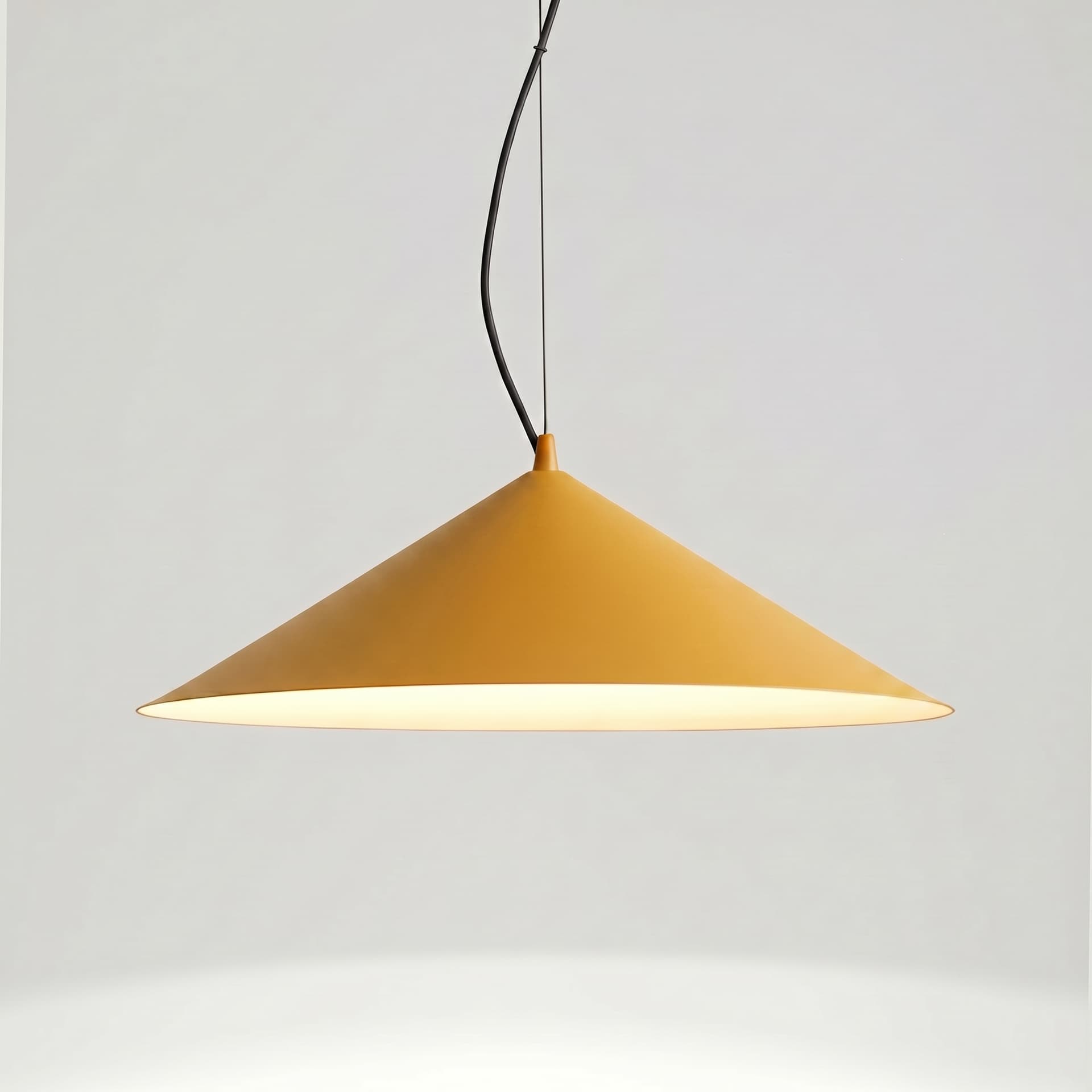 Pendant lamp FINT yellow, Thoro - 312344