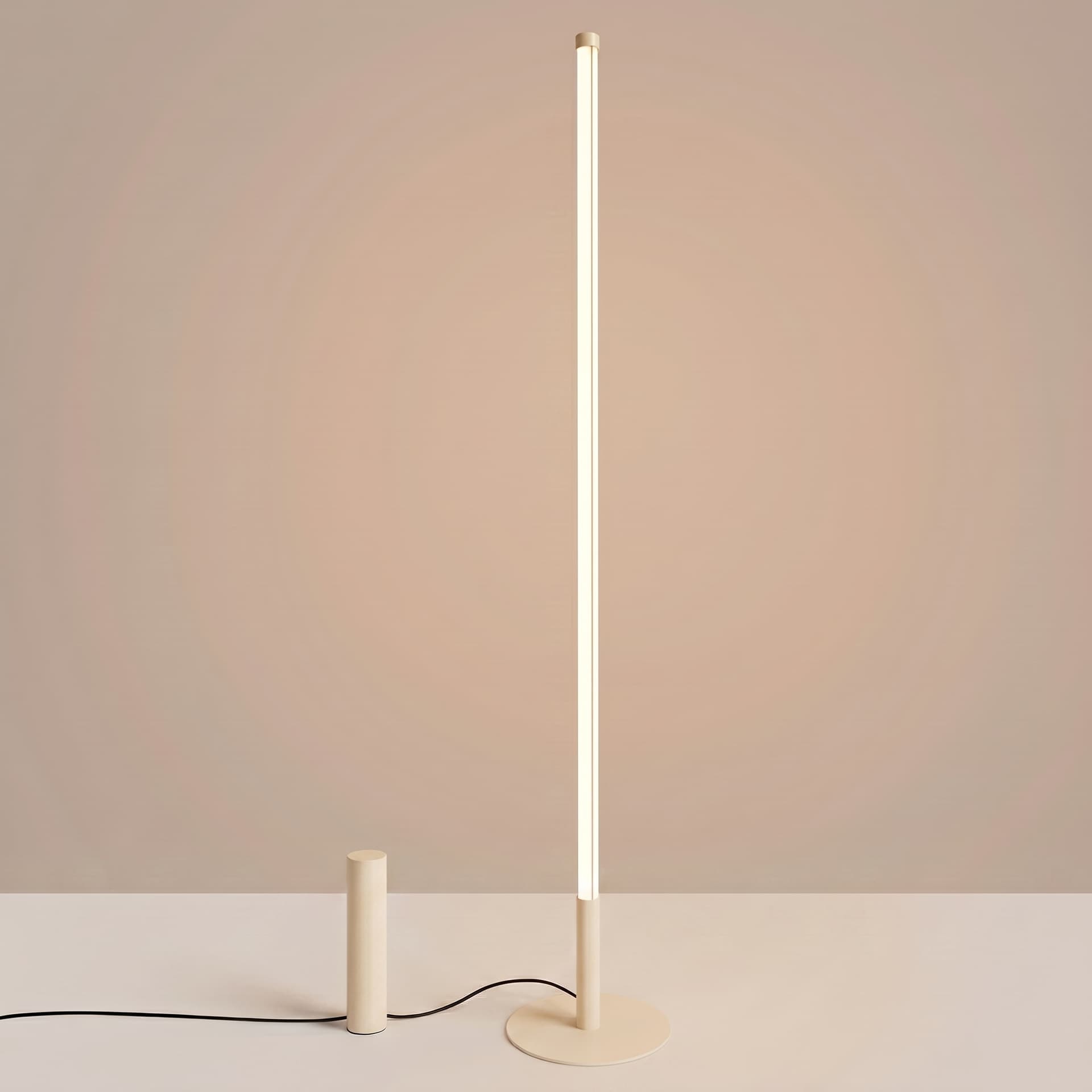 Floor lamp TRANG beige, Thoro - 312198