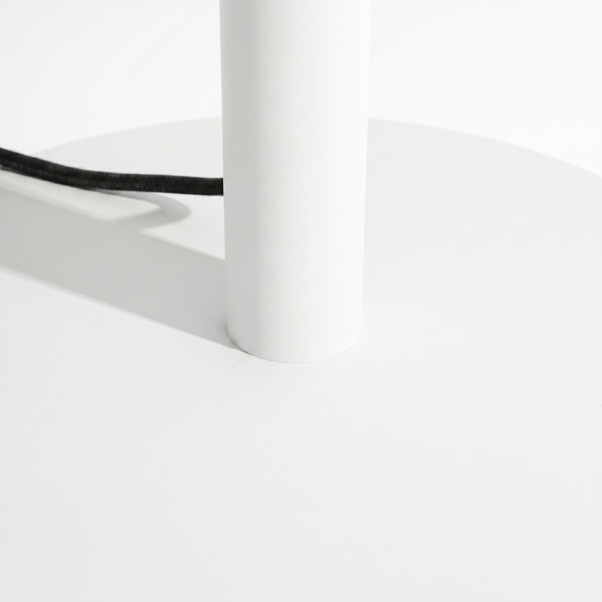 Floor lamp TRANG white-black, Thoro - 312191