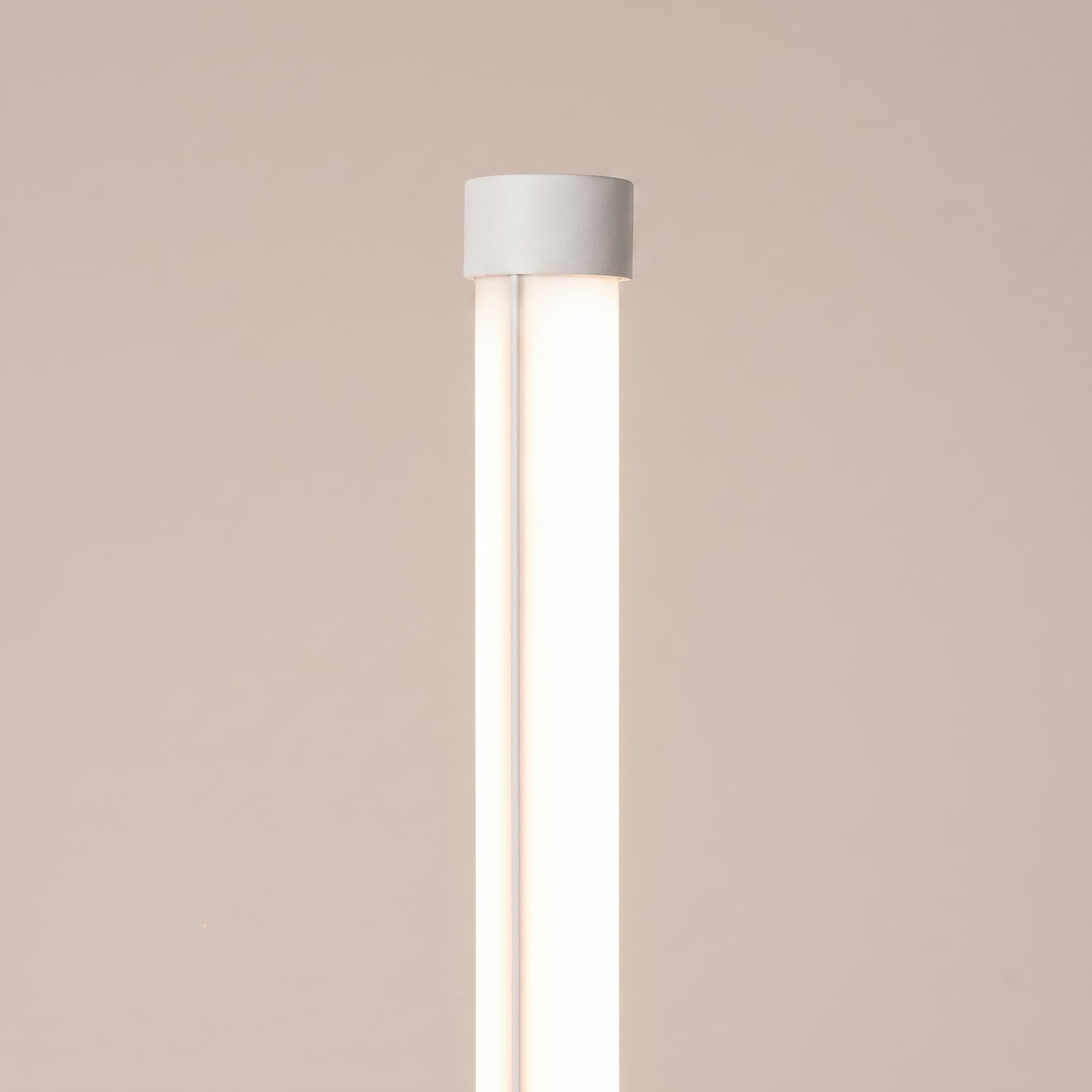 Floor lamp TRANG white-black, Thoro - 312189