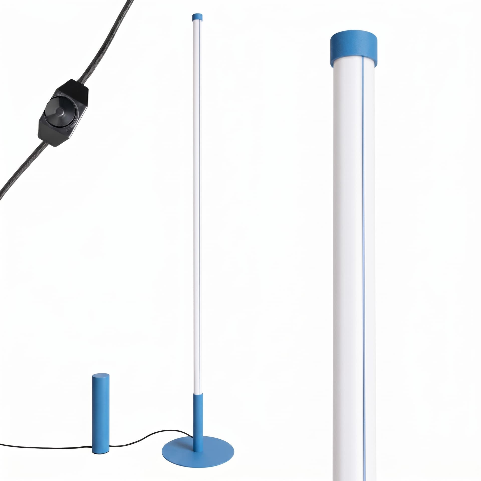 Floor lamp TRANG blue, Thoro - 312175