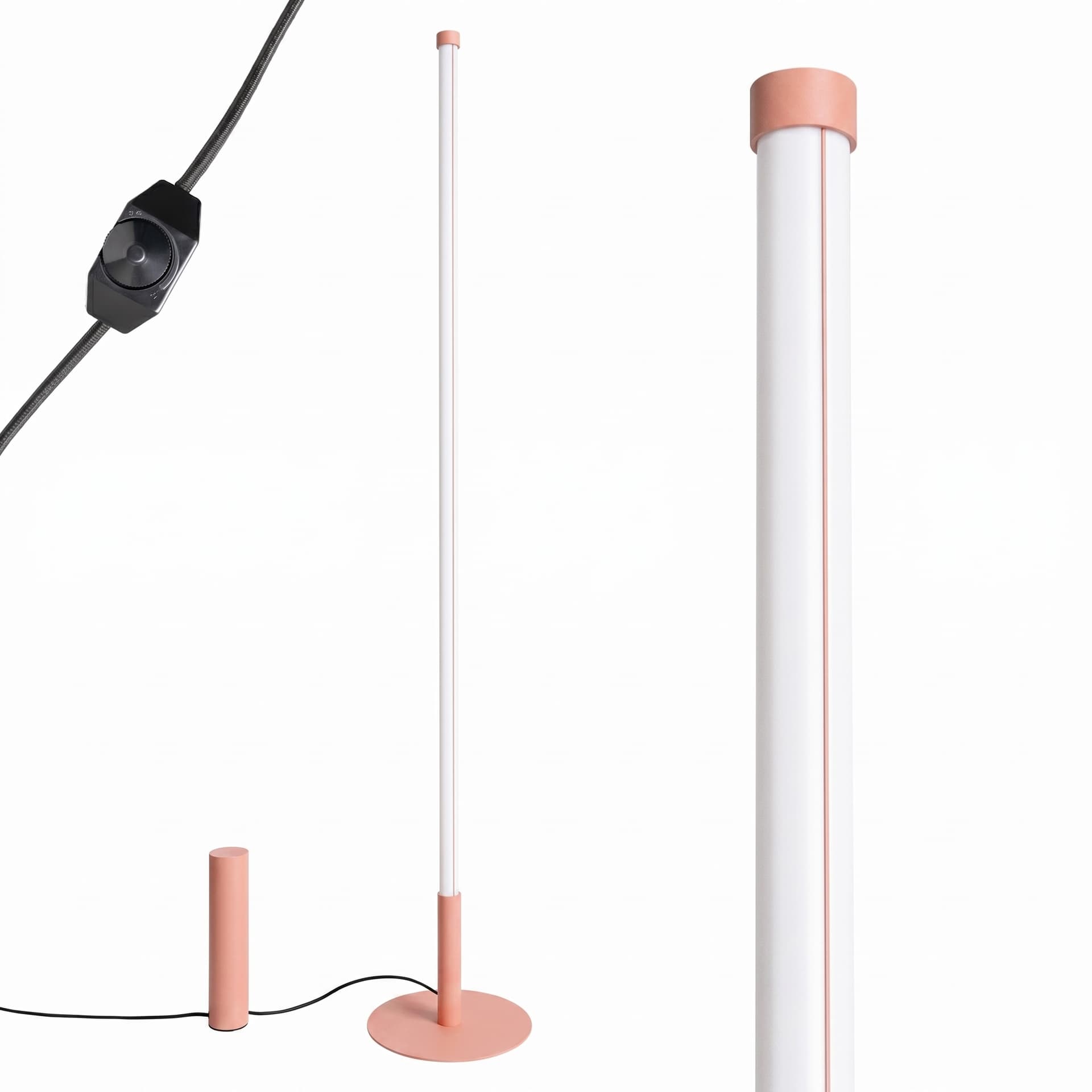 Floor lamp TRANG peach, Thoro - 312165