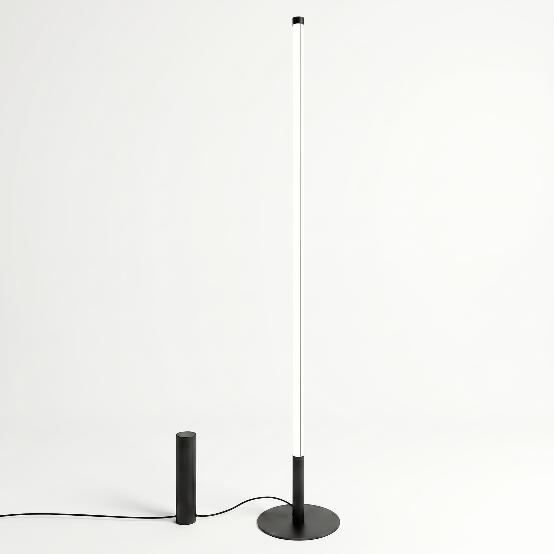 Floor lamp TRANG black, Thoro - 312148