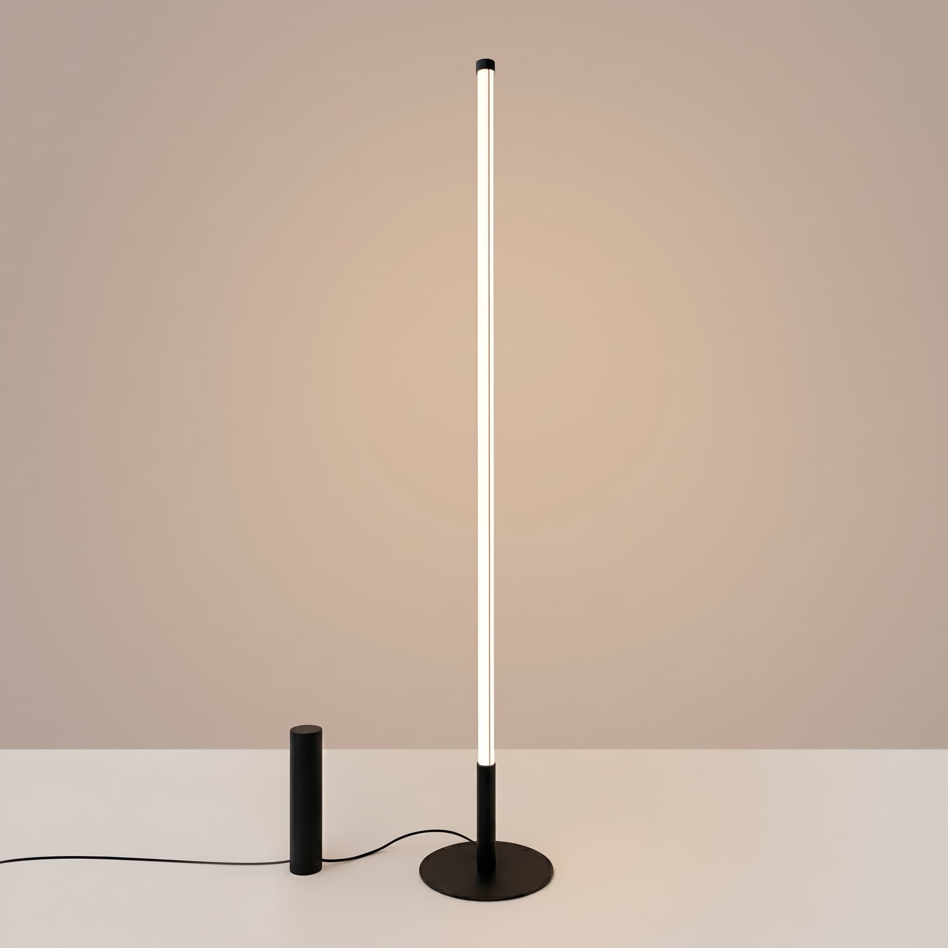 Floor lamp TRANG black, Thoro - 312149