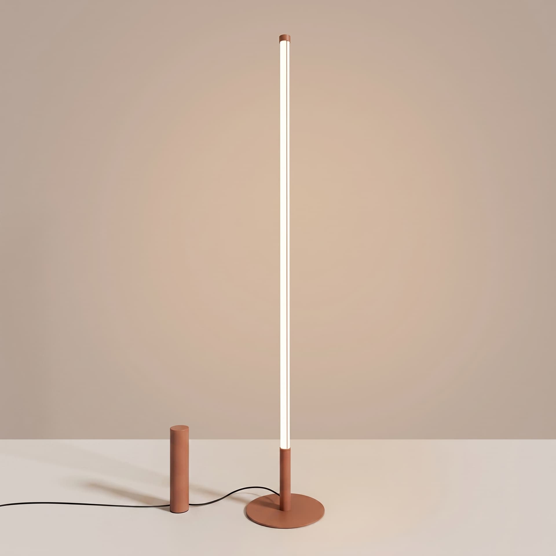Floor lamp TRANG mocha, Thoro - 312130