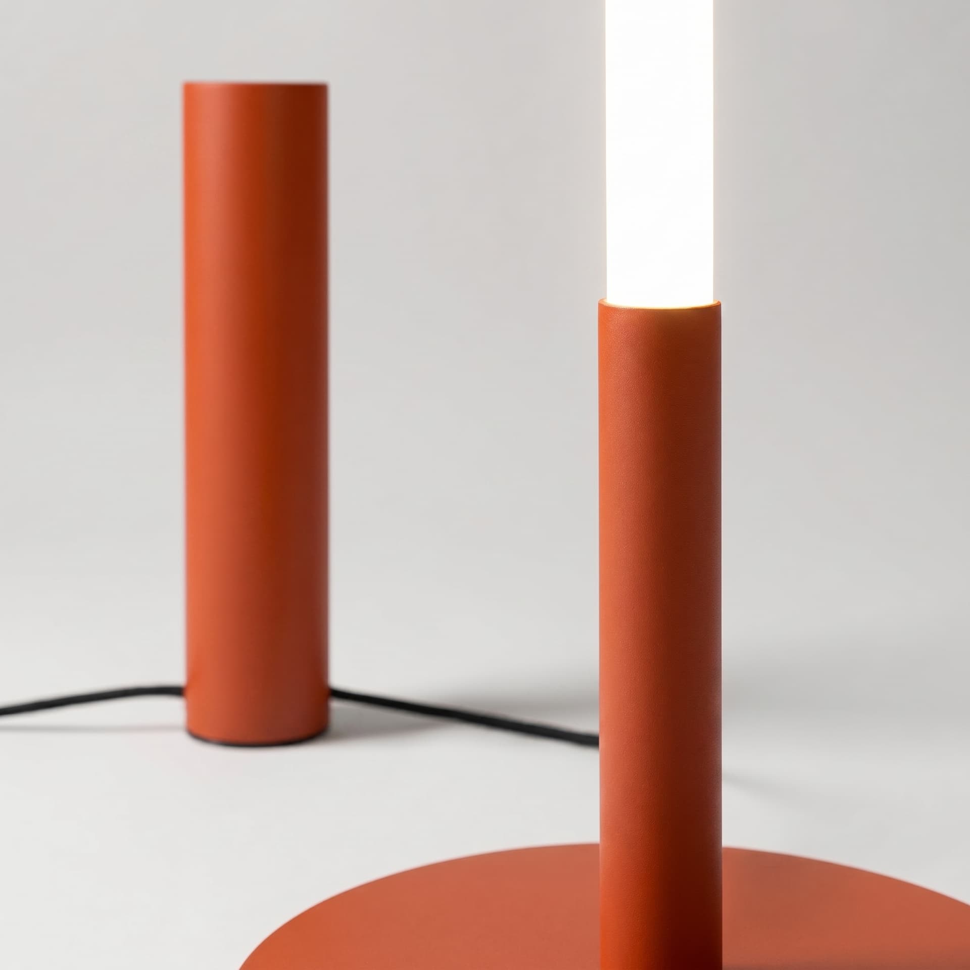 TRANG floor lamp ochre red, Thoro - 312122