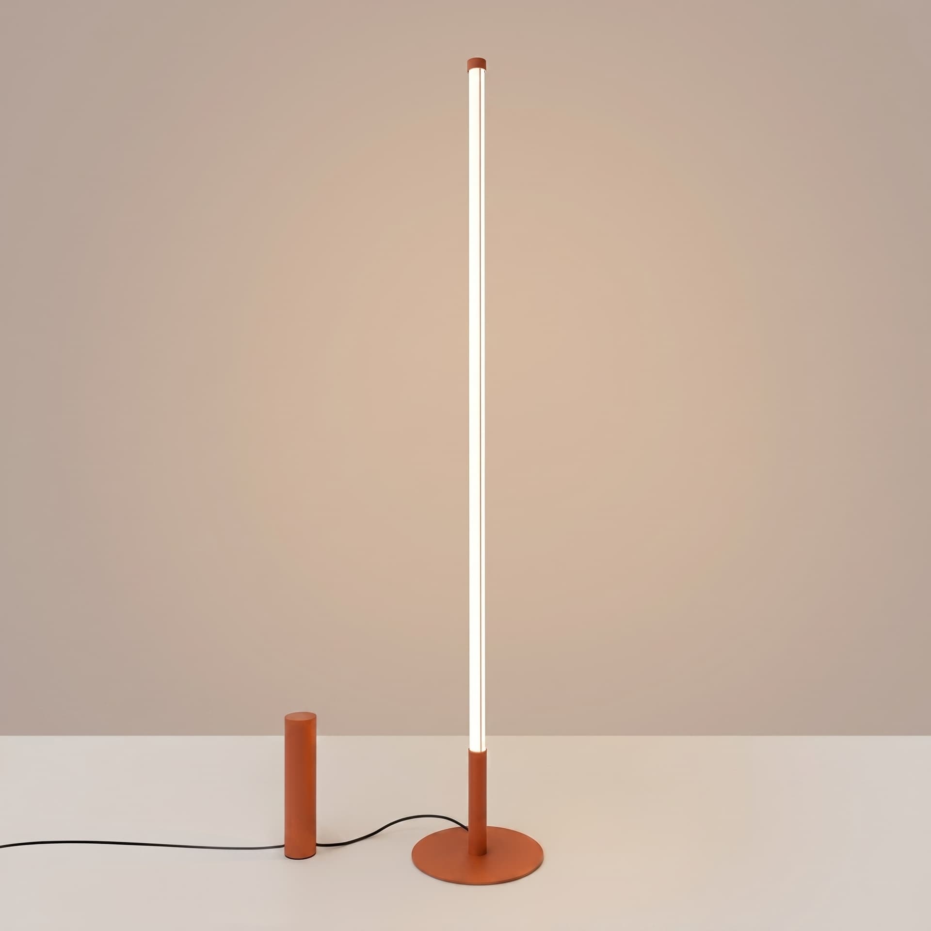 TRANG floor lamp ochre red, Thoro - 312120