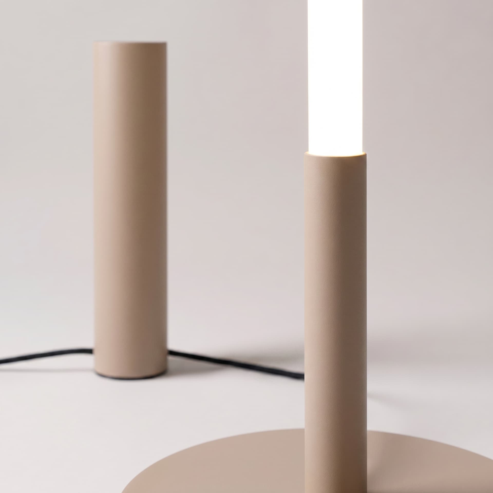 Floor lamp TRANG taupe, Thoro - 312103