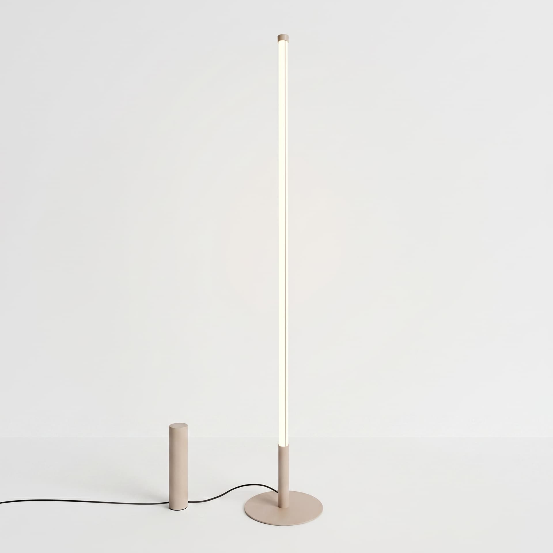 Floor lamp TRANG taupe, Thoro - 312101