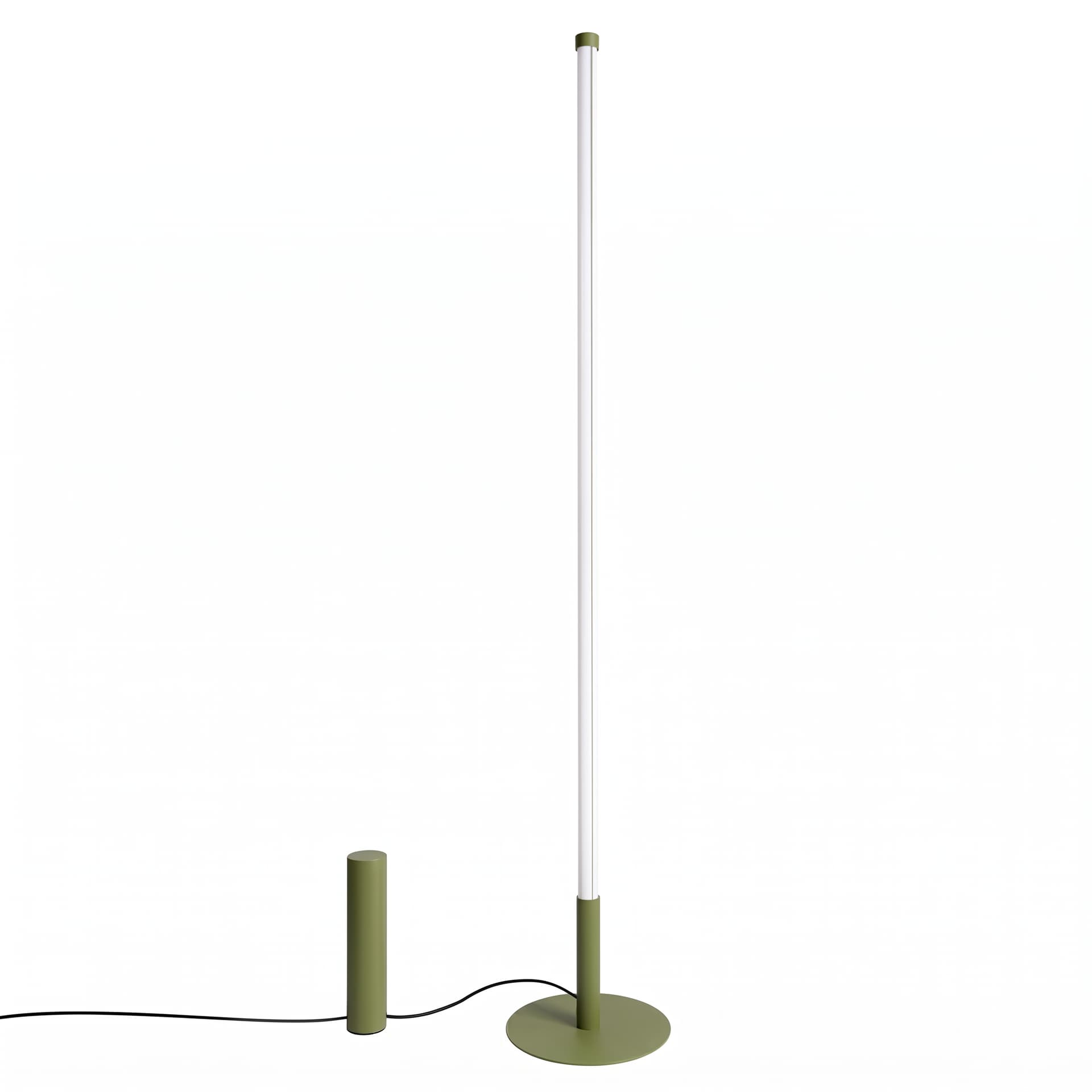 Floor lamp TRANG olive green, Thoro