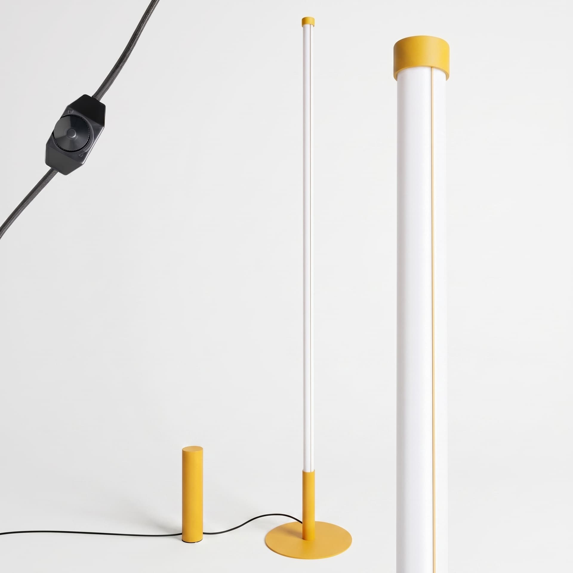 Floor lamp TRANG yellow, Thoro - 312068
