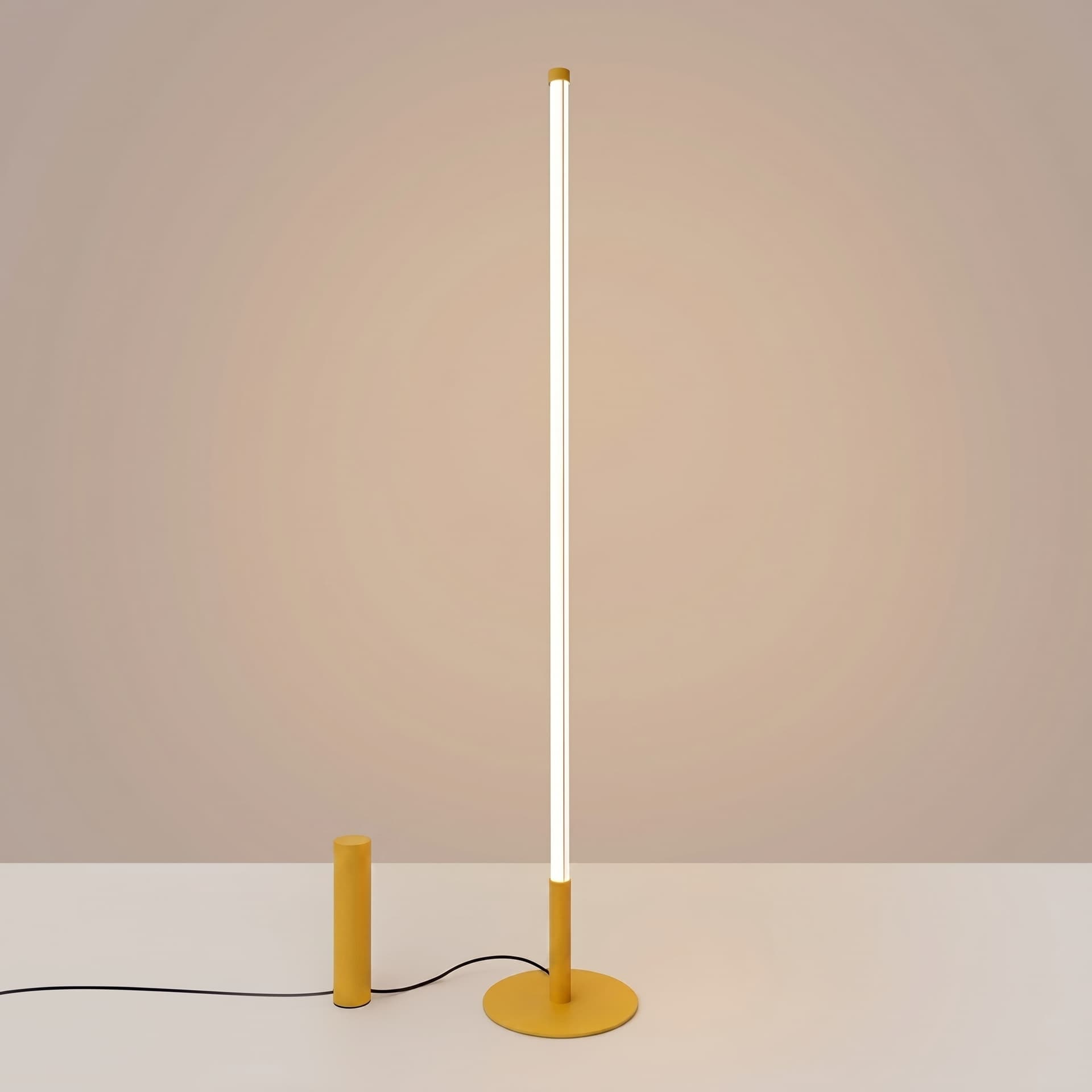 Floor lamp TRANG yellow, Thoro - 312071