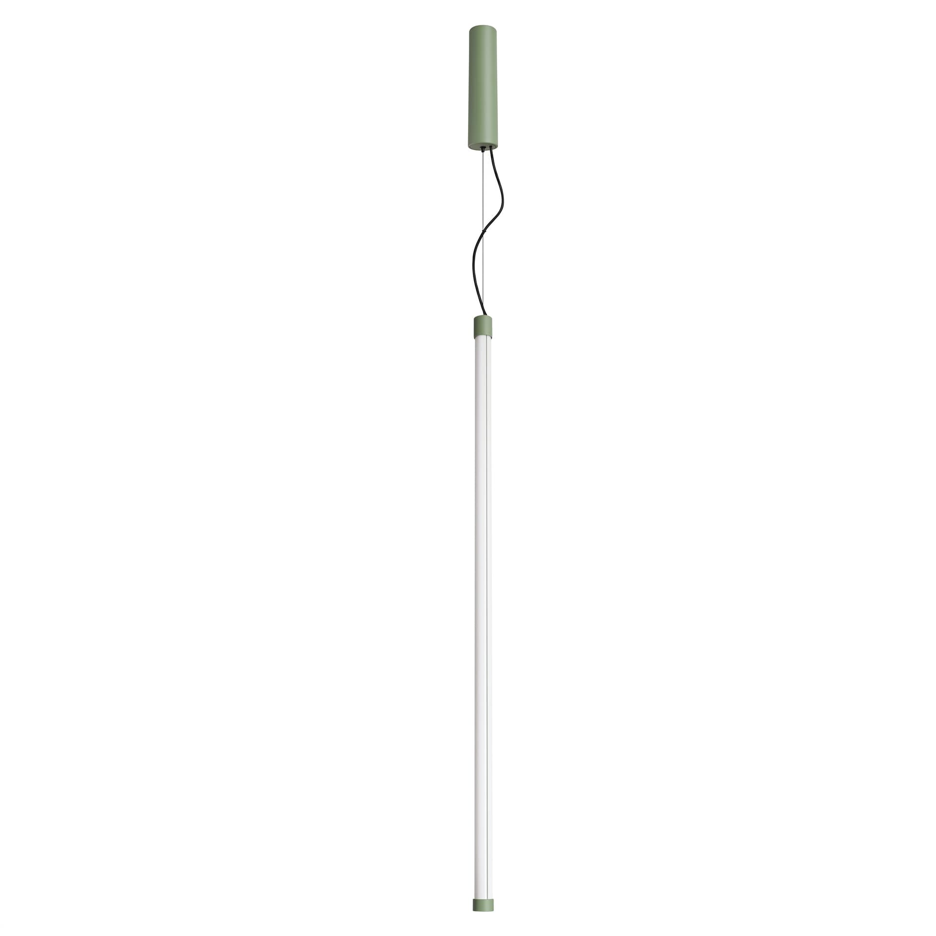 Pendant lamp TRANG 100 cm, sage green, white, black, Thoro