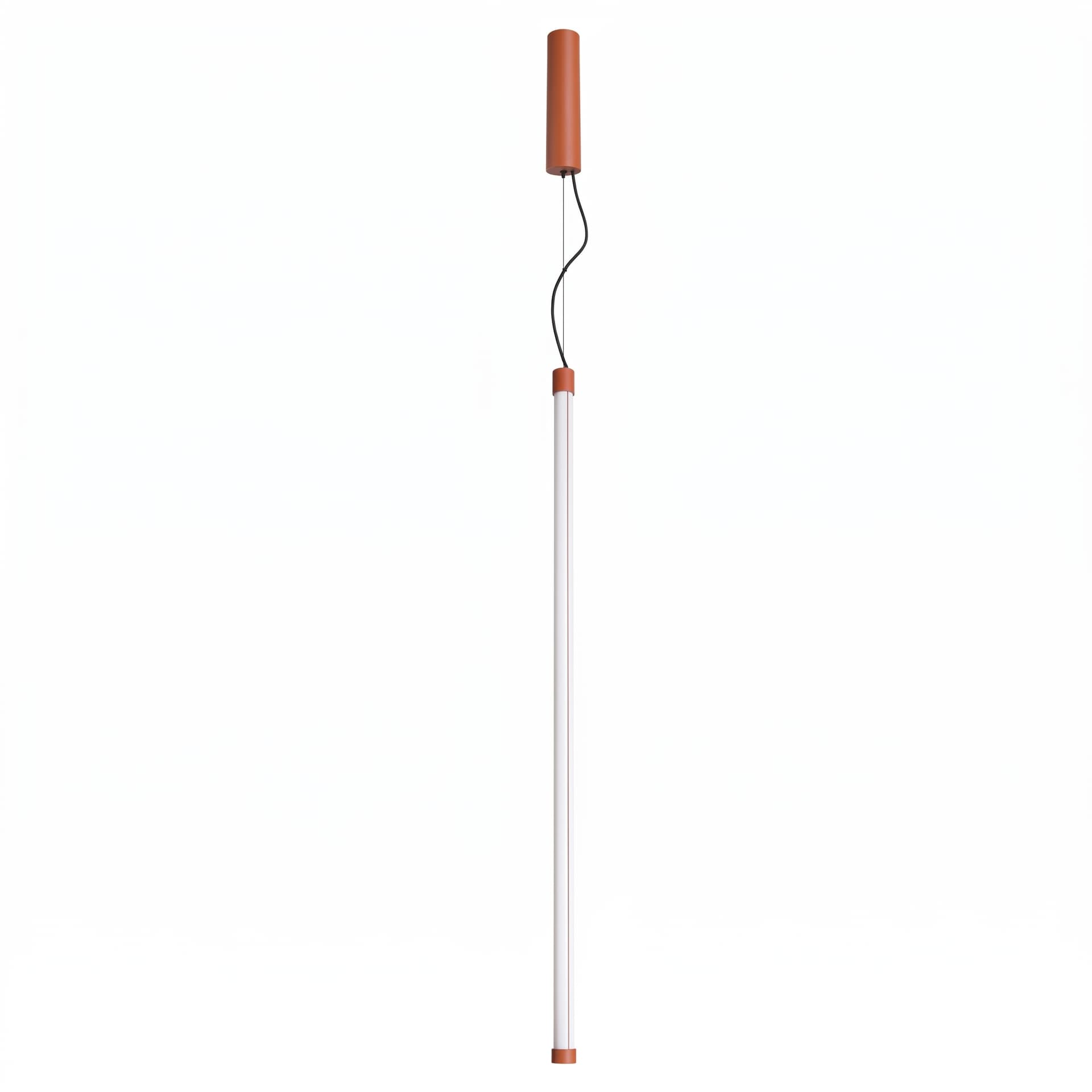 Pendant lamp TRANG 100 cm, ochre red, Thoro