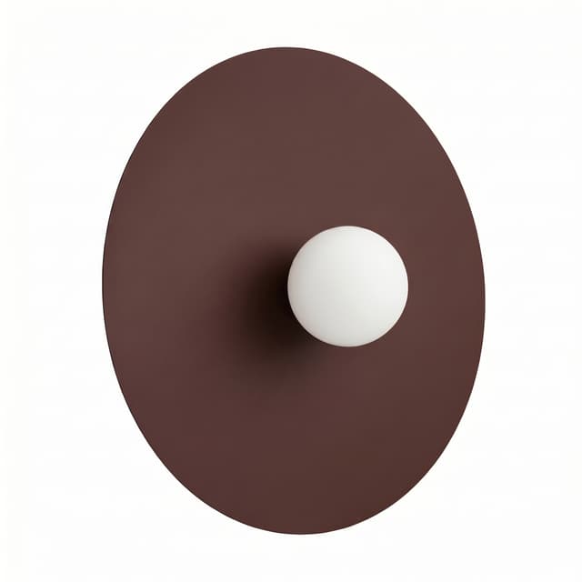 Kinkiet AKE 50 cm, brązowy, Thoro - WYMIARY